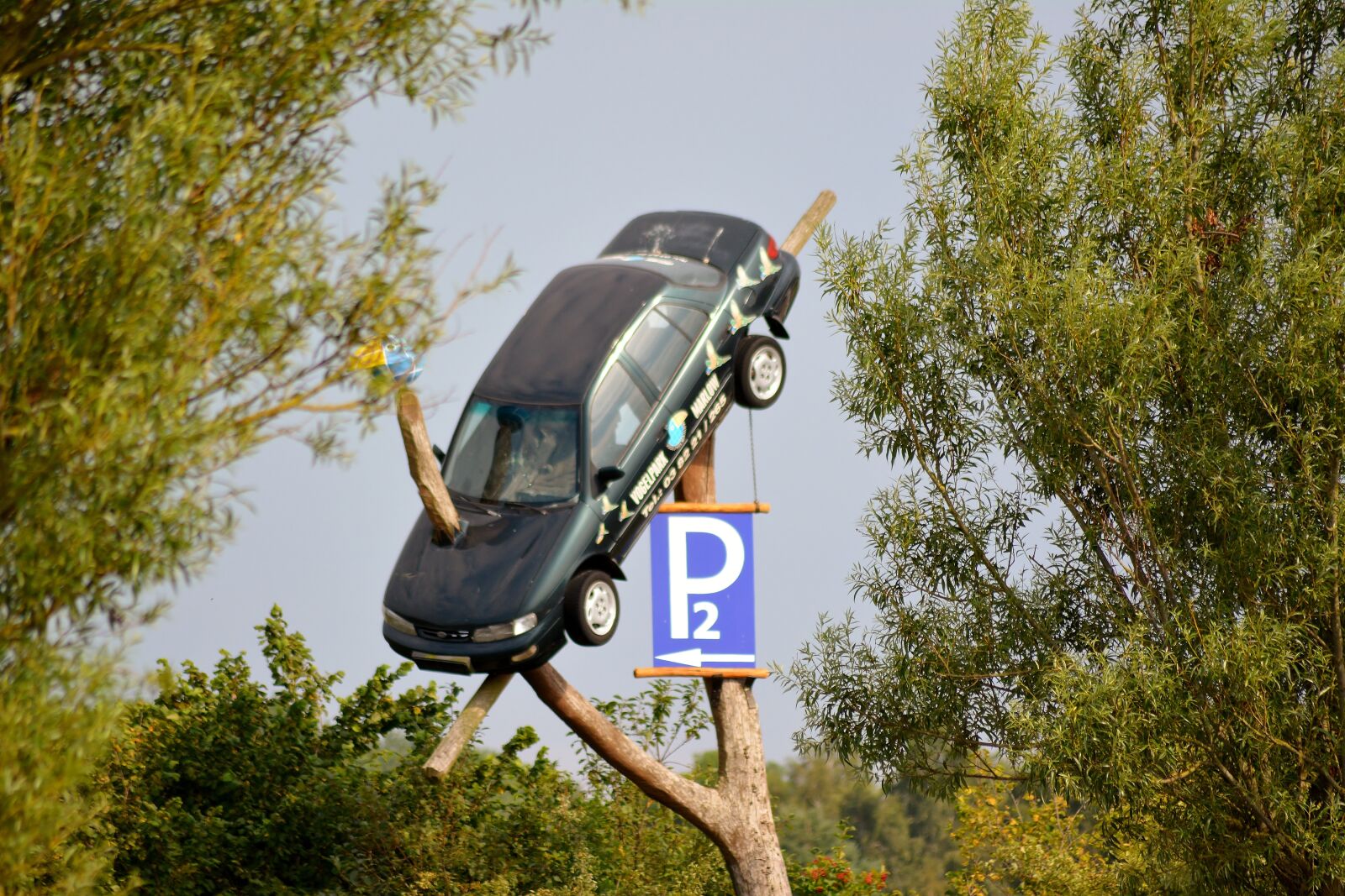 Nikon D5200 sample photo. Car crash, park, crash photography