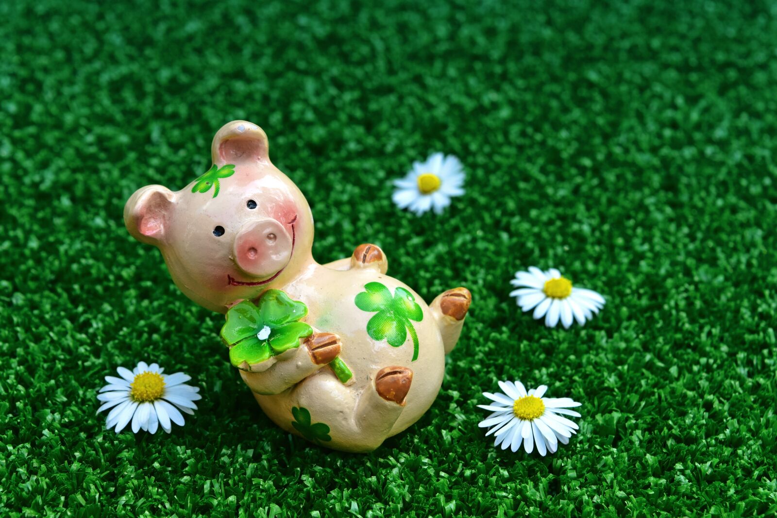 Nikon D7200 sample photo. Lucky pig, figures, cute photography