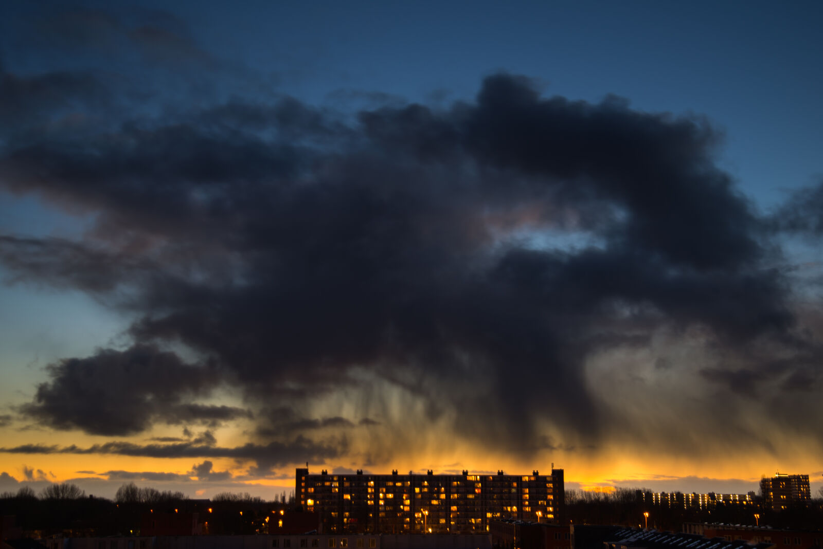 Nikon D600 sample photo. Lighted, high, rise, building photography
