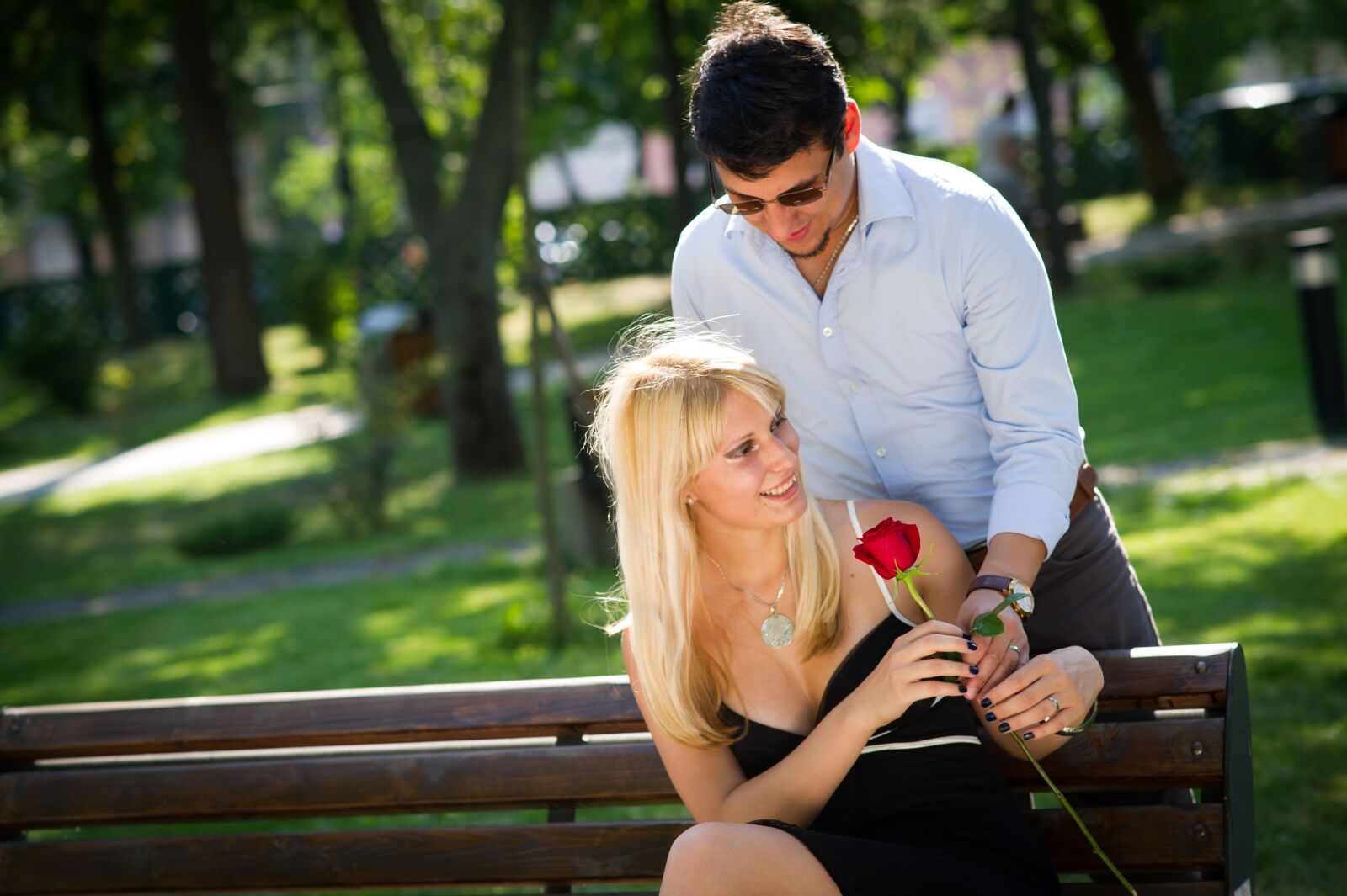 Nikon D3S sample photo. Couple, young couple, love photography