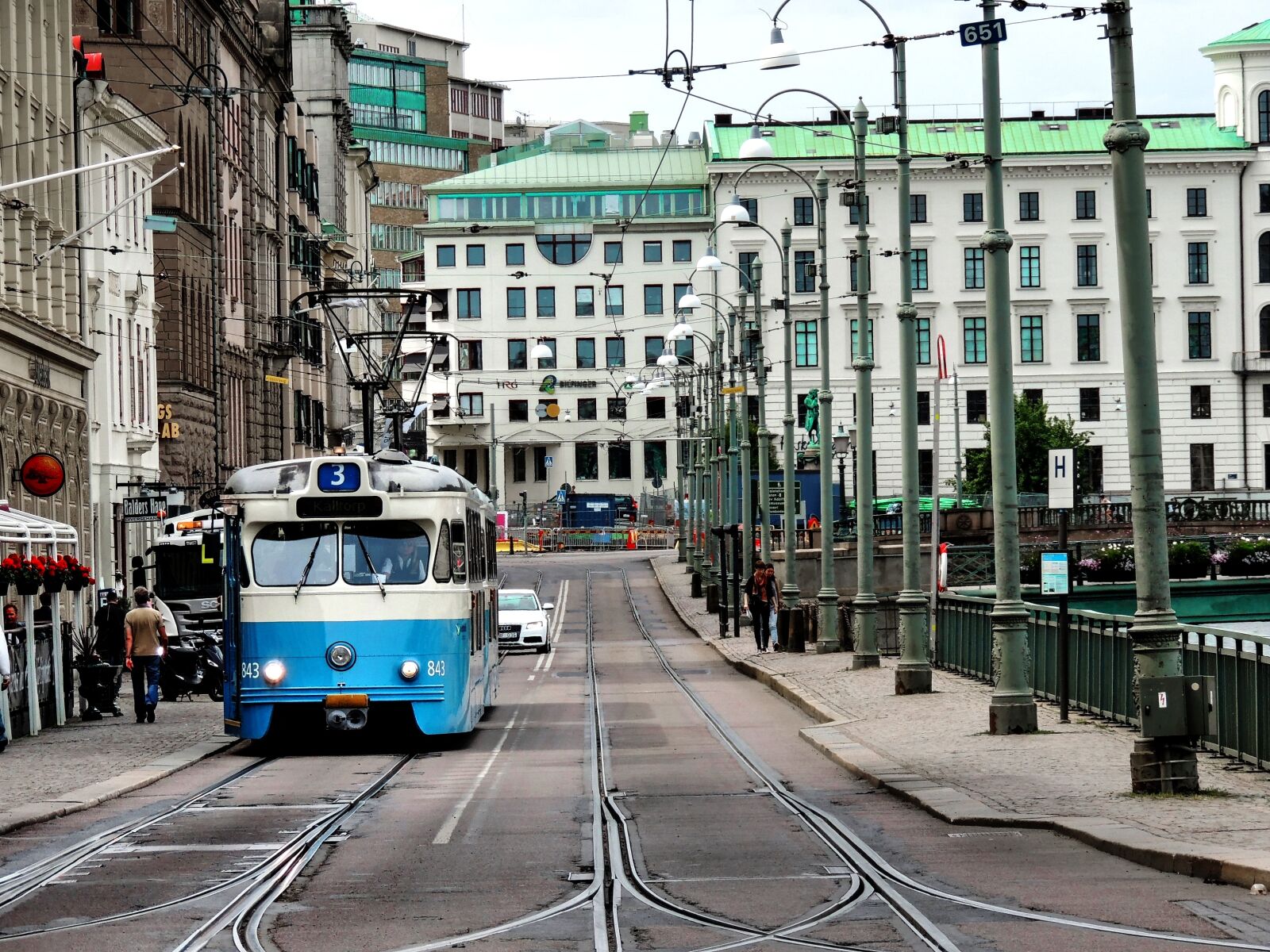 Nikon Coolpix P510 sample photo. Göteborgtram, gothenburg, tram photography