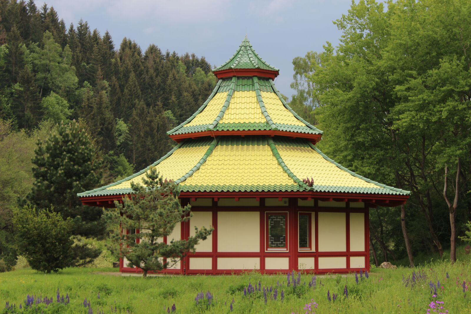 Canon EOS 600D (Rebel EOS T3i / EOS Kiss X5) sample photo. Tea house, japan, architecture photography
