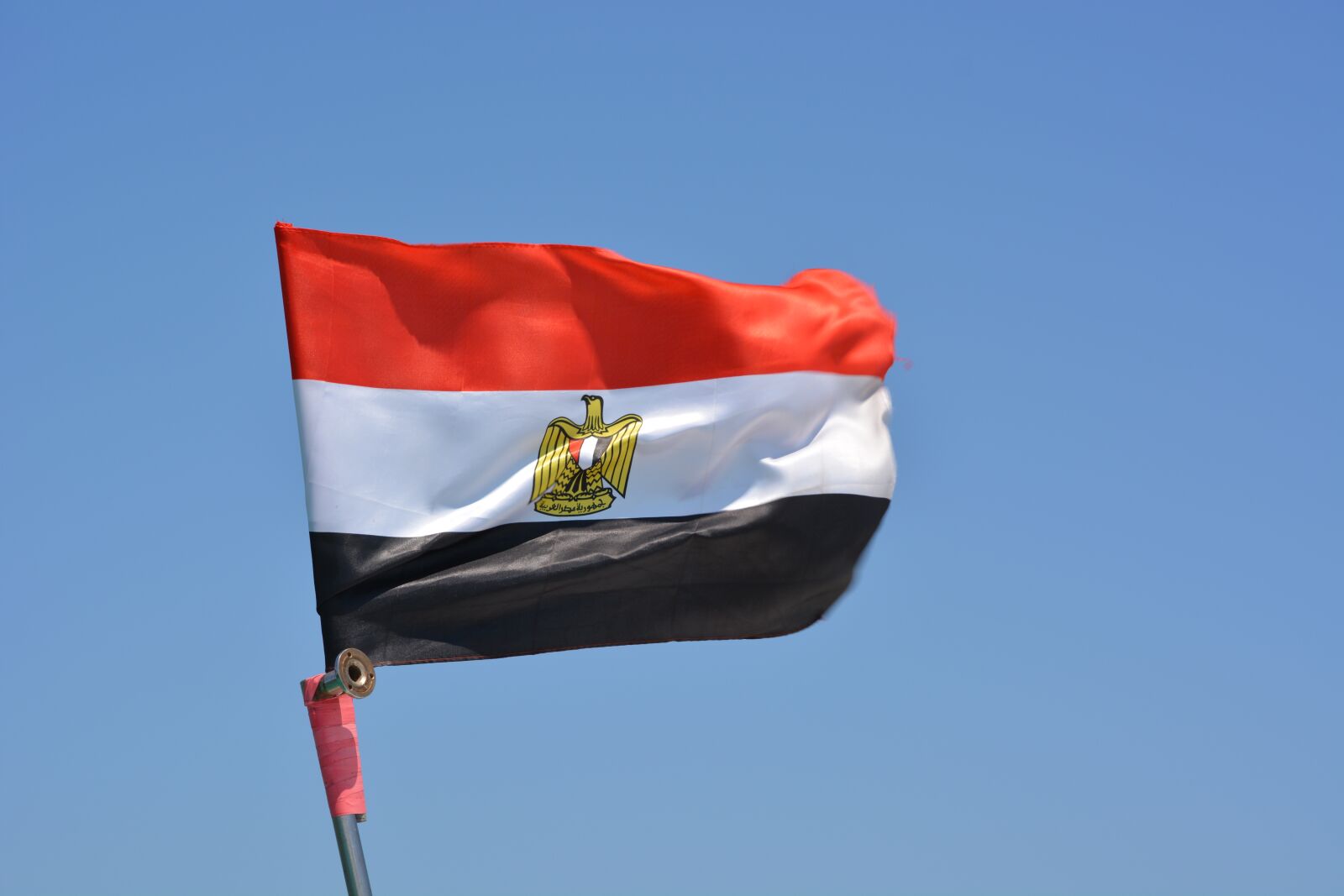 Nikon D5200 sample photo. Flag, egypt, wind photography