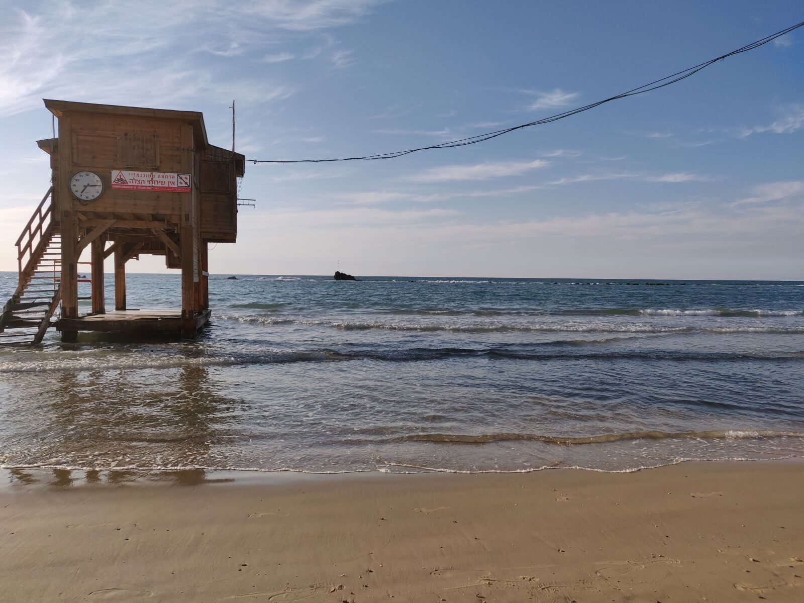 OnePlus 6 sample photo. Israel, tel aviv, beach photography