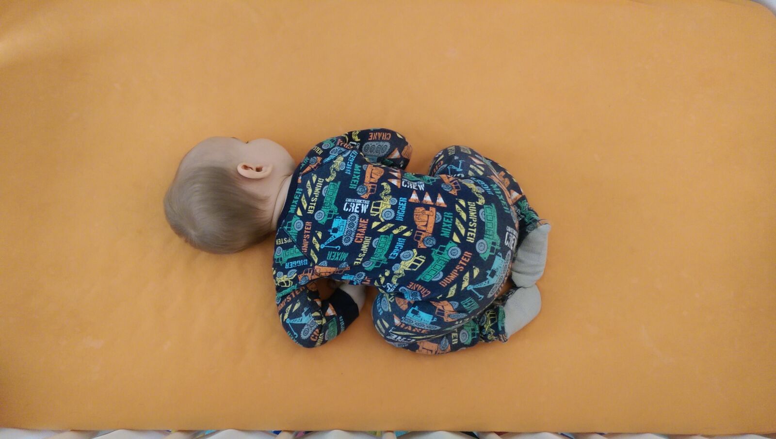 HTC ONE M8 sample photo. Asleep, baby, crib, nursery photography