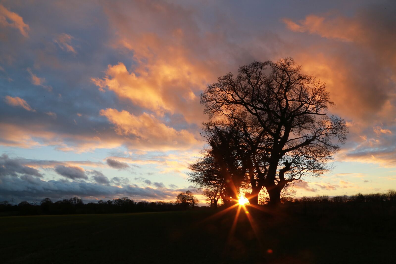 Canon EOS 6D + Canon EF 24-105mm F4L IS USM sample photo. Sunset, suffolk, england photography