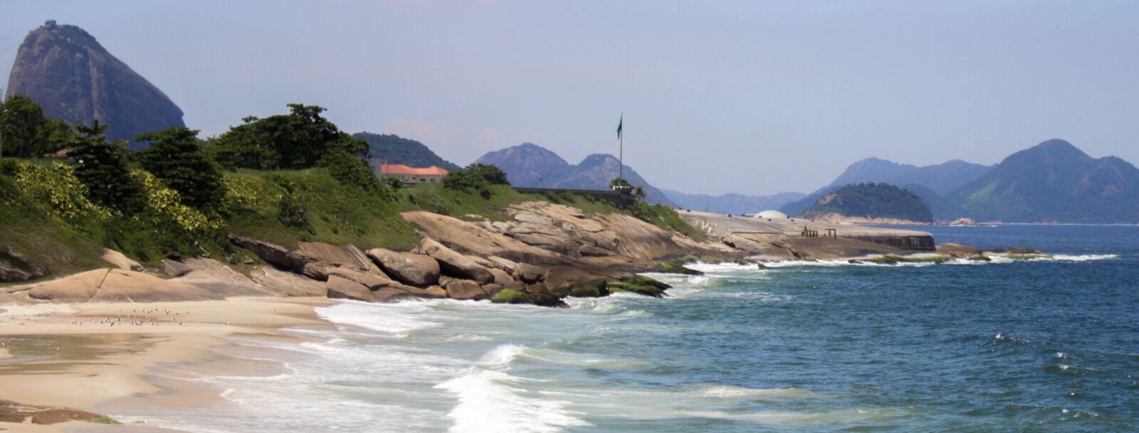 Canon EF-S 18-135mm F3.5-5.6 IS sample photo. Sea, beach, rio de photography