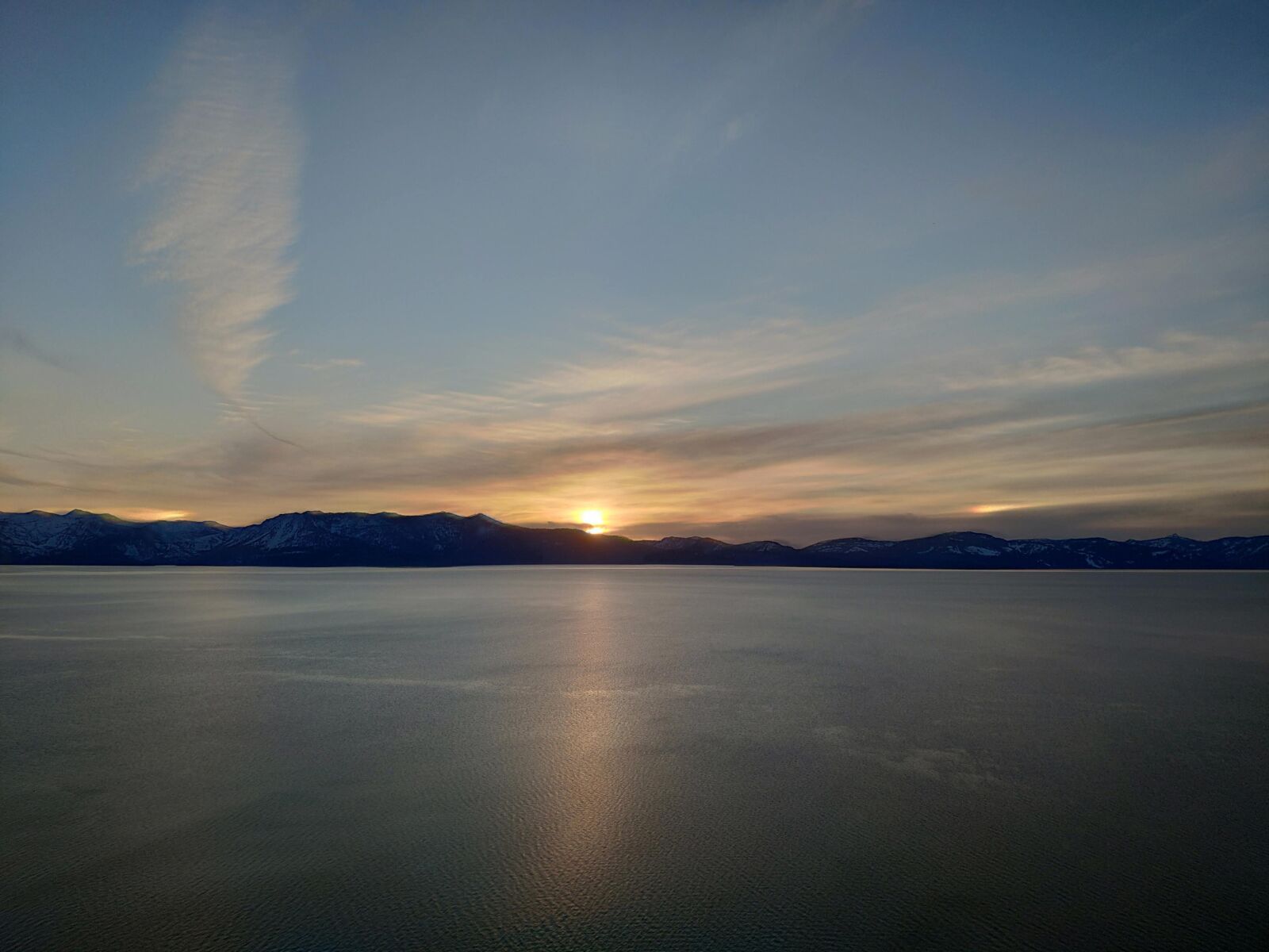 Xiaomi MI 8 sample photo. Lake, tahoe, nevada photography