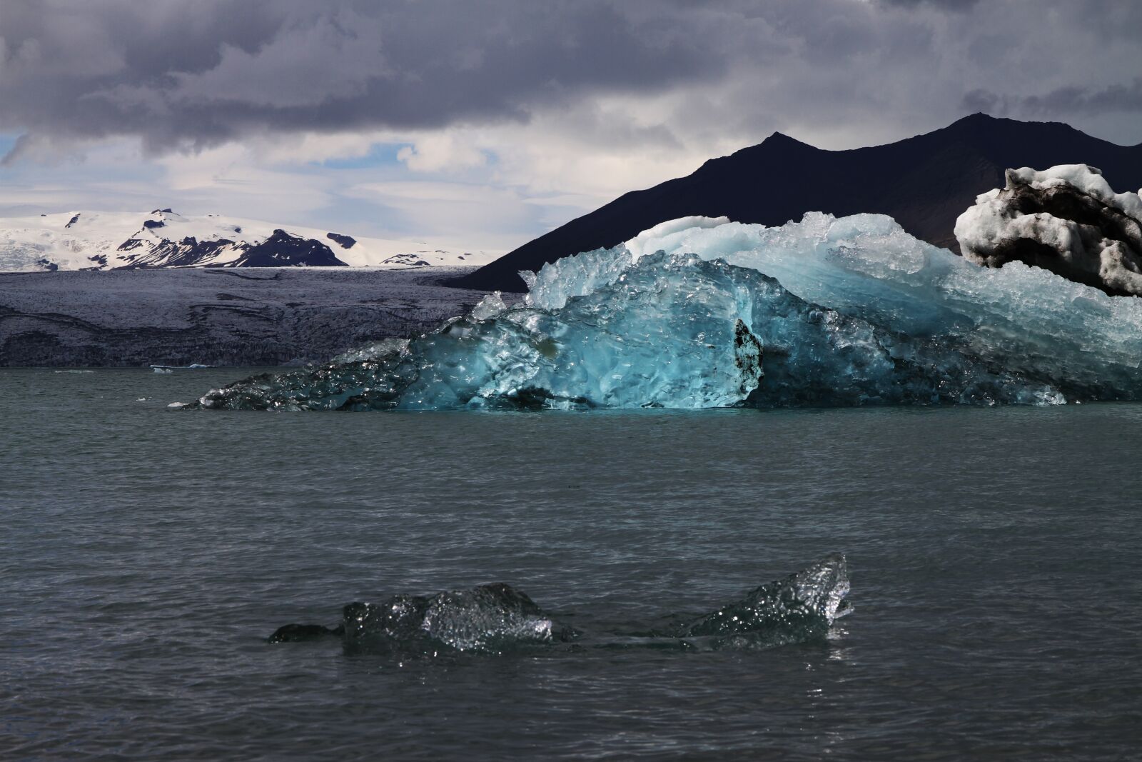 Canon EOS 7D + Canon EF 24-70mm F4L IS USM sample photo. Iceberg, iceland, glacier photography