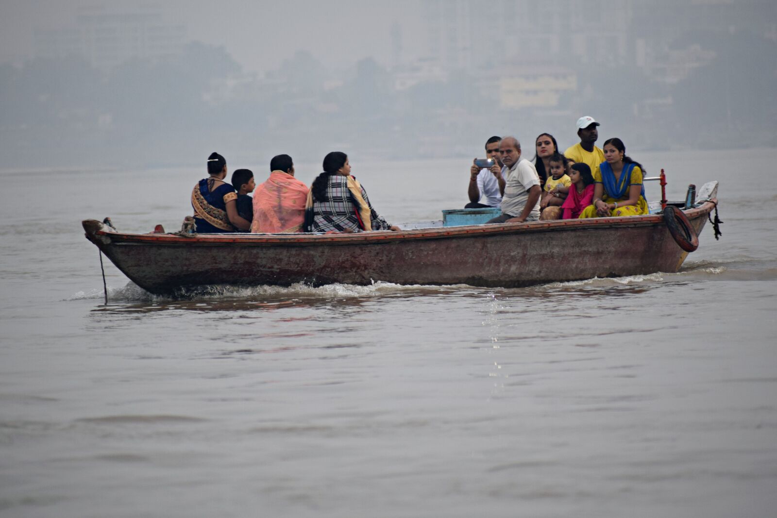 Nikon D3300 sample photo. Boat, ganga india, varanasi photography
