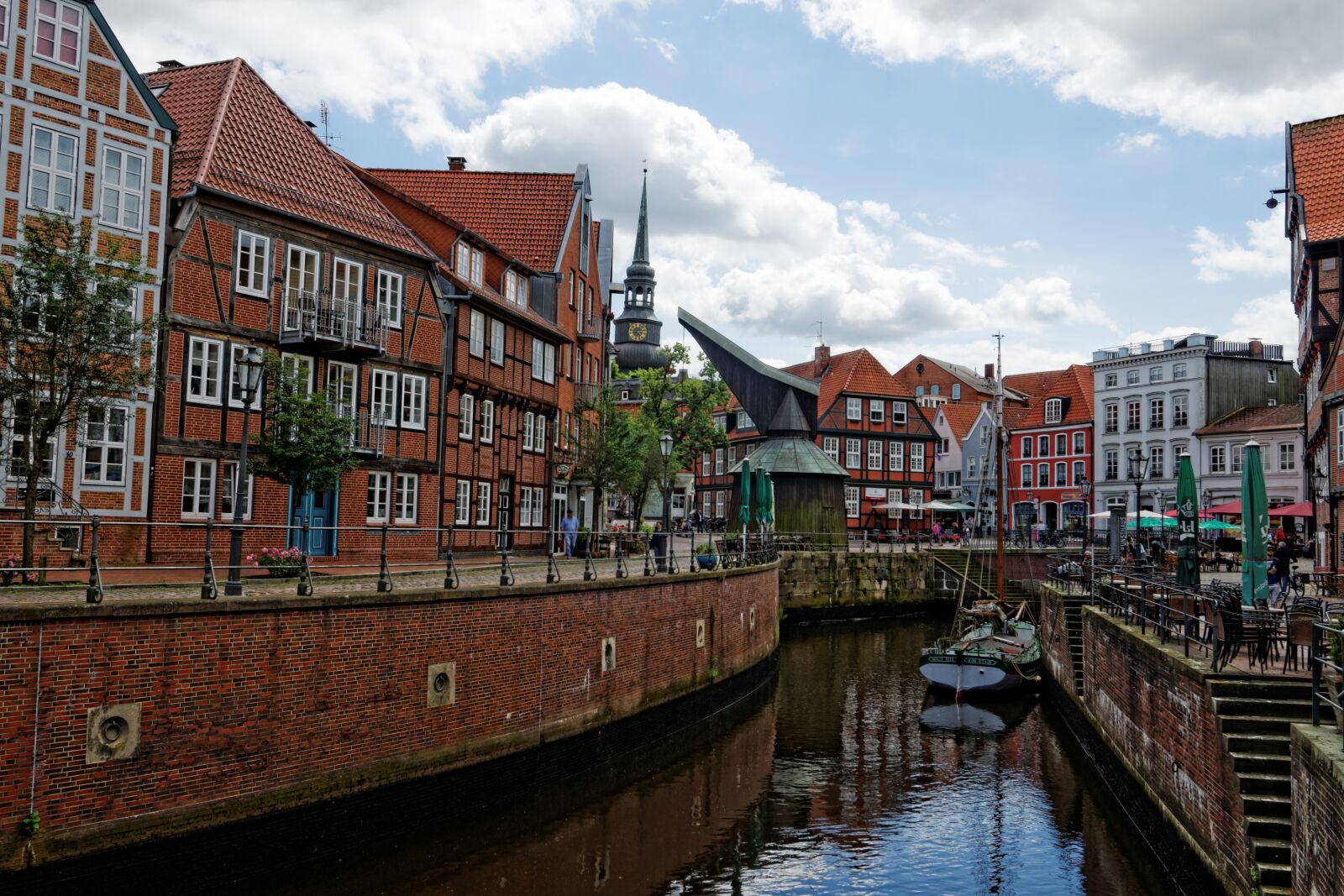 Nikon D300S sample photo. Stade, hanseatic city, port photography