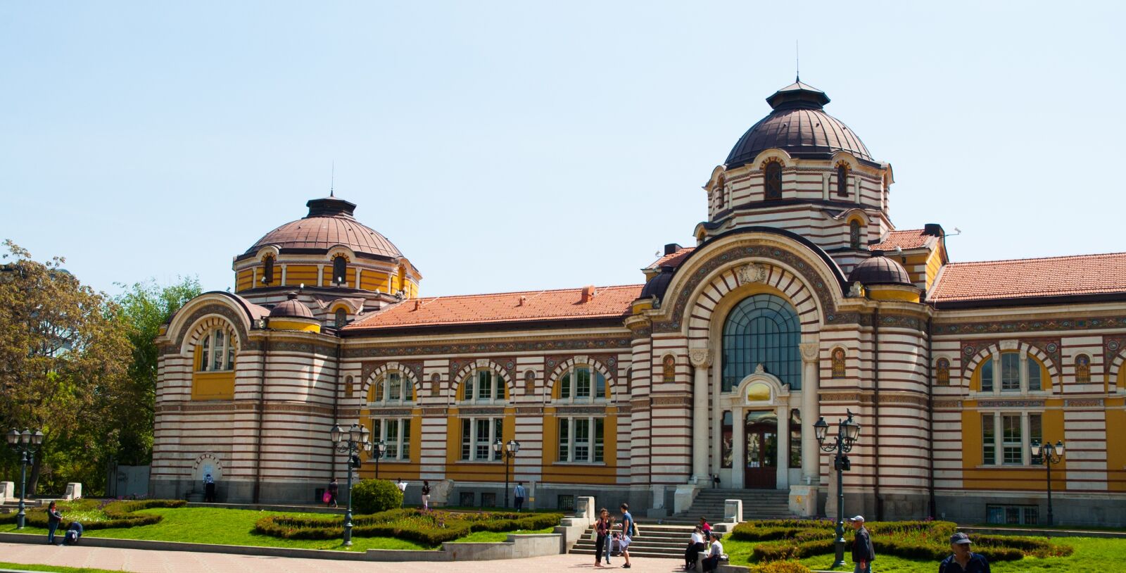 Nikon D70 sample photo. Sofia, bulgaria, bathing house photography