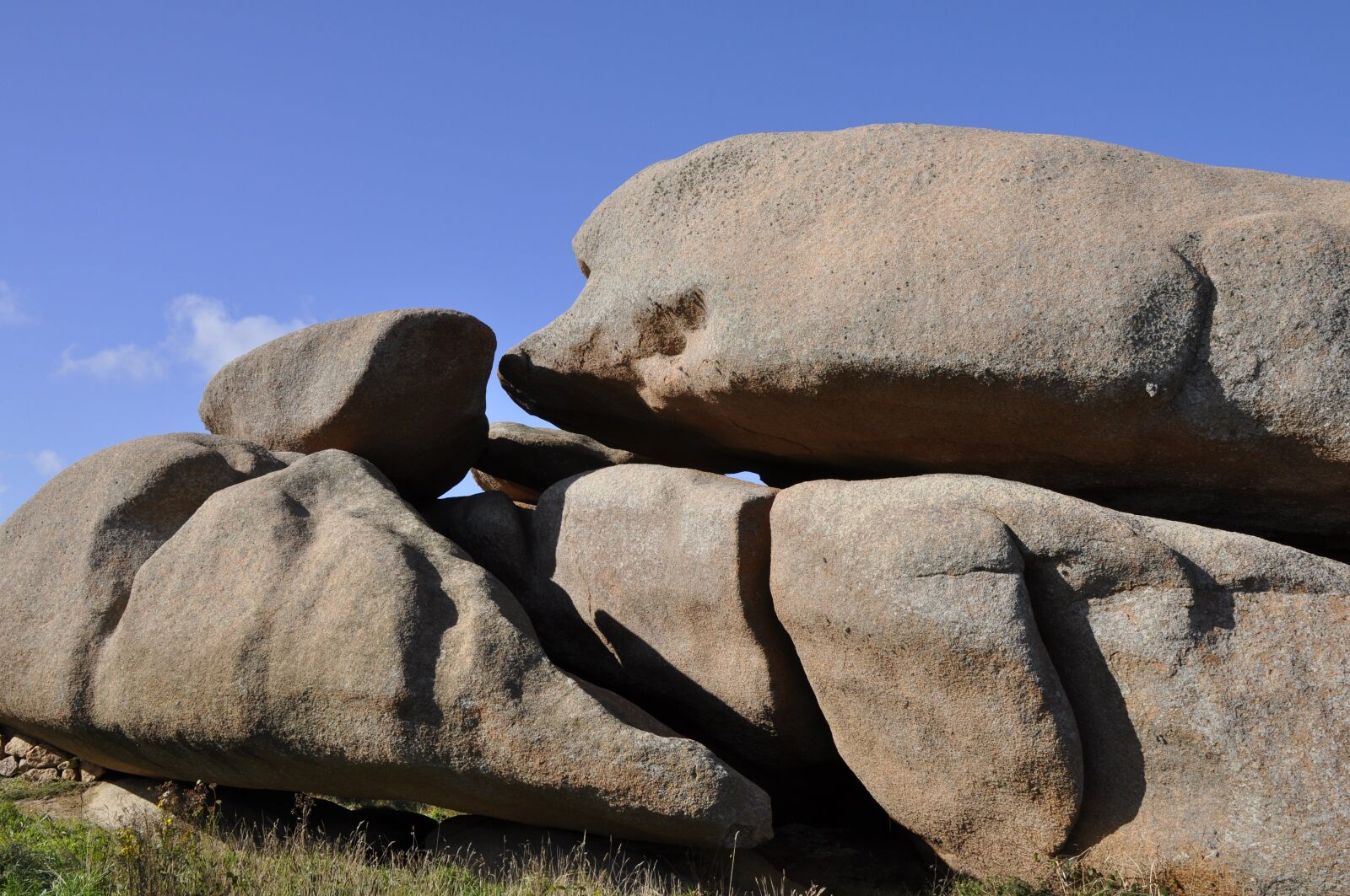 Nikon D5000 sample photo. Rock, granite, sky photography