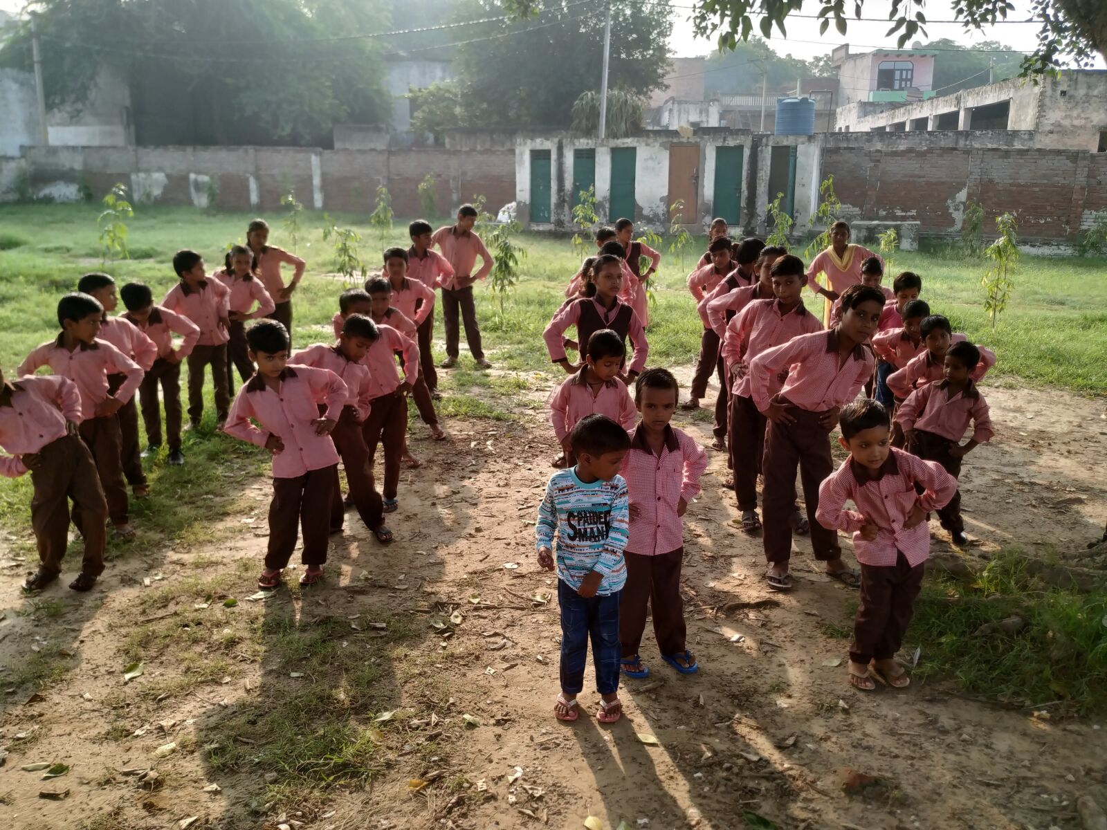 Xiaomi Mi A2 sample photo. Government primary school, education photography