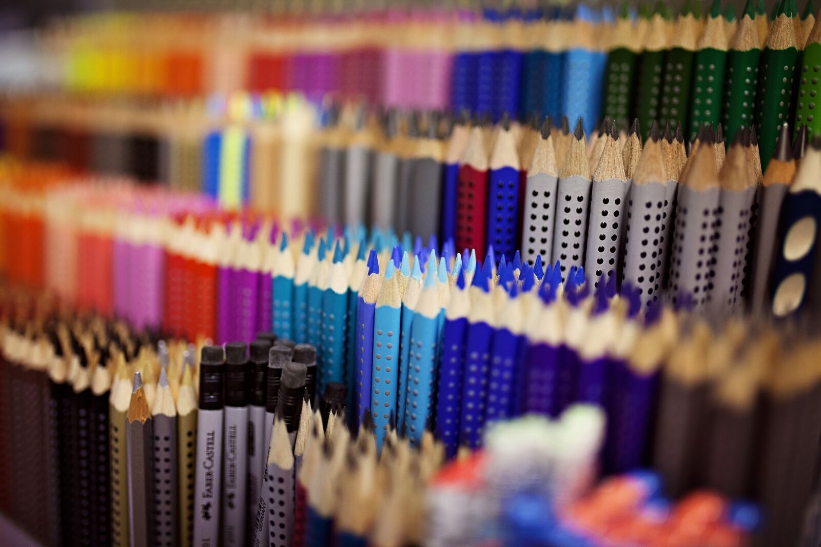 Canon EOS 5D Mark II sample photo. Colorful, pens, colored pencils photography