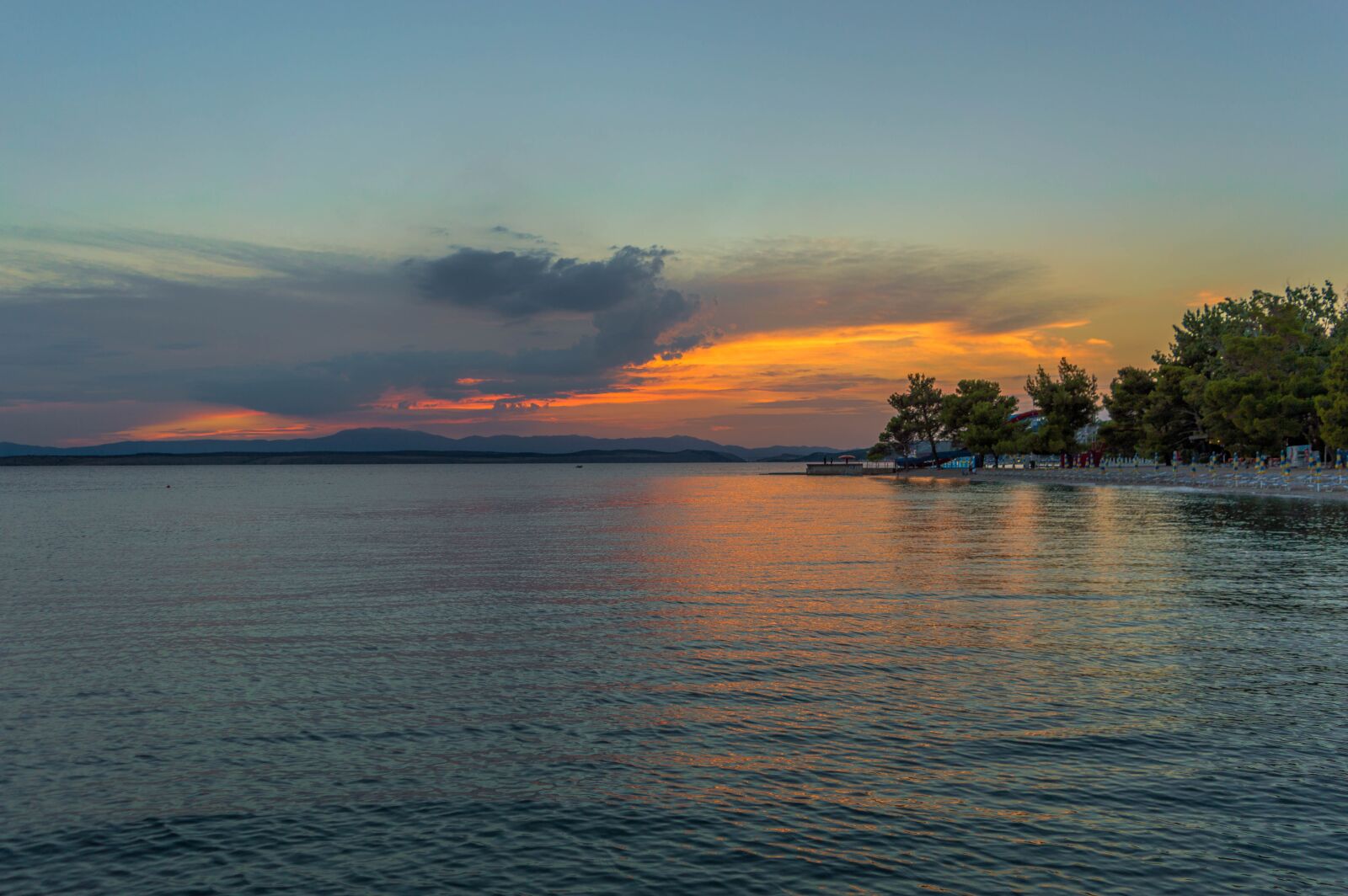 Nikon D3200 sample photo. Croatia, adristic sea, sunset photography