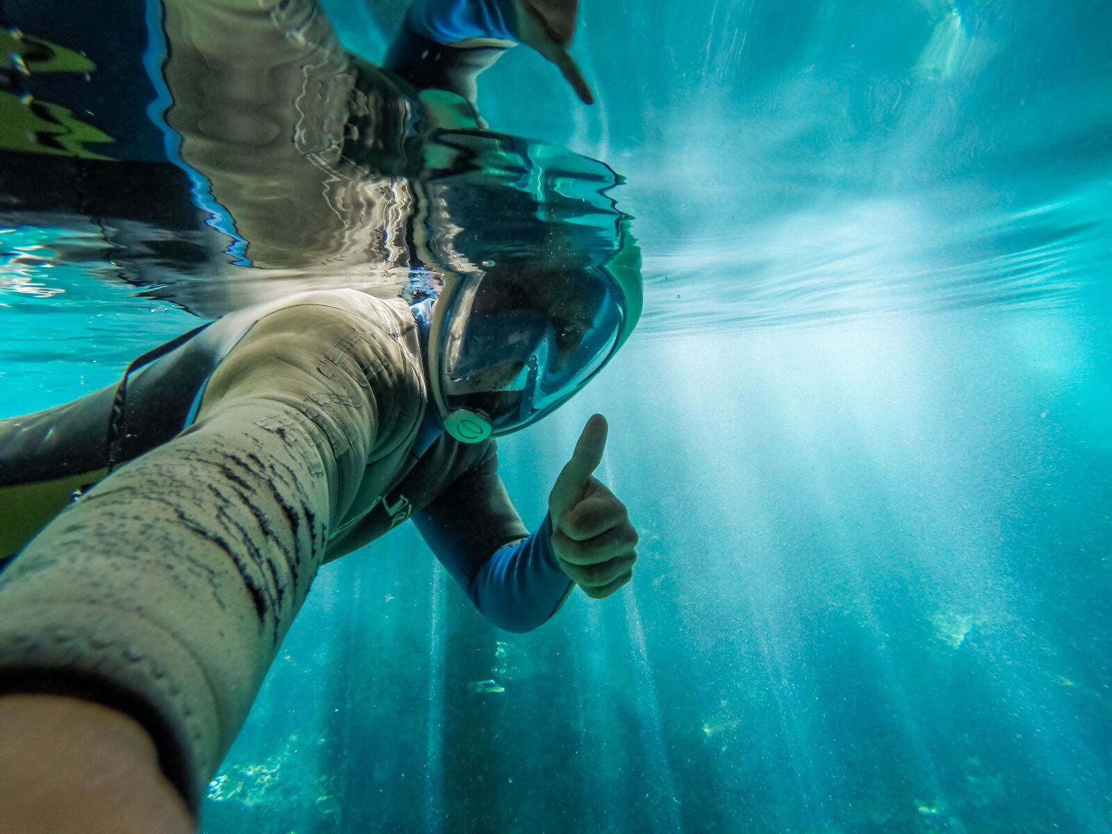 GoPro HERO3+ Black Edition sample photo. Cenotes, cenote dos ojos photography
