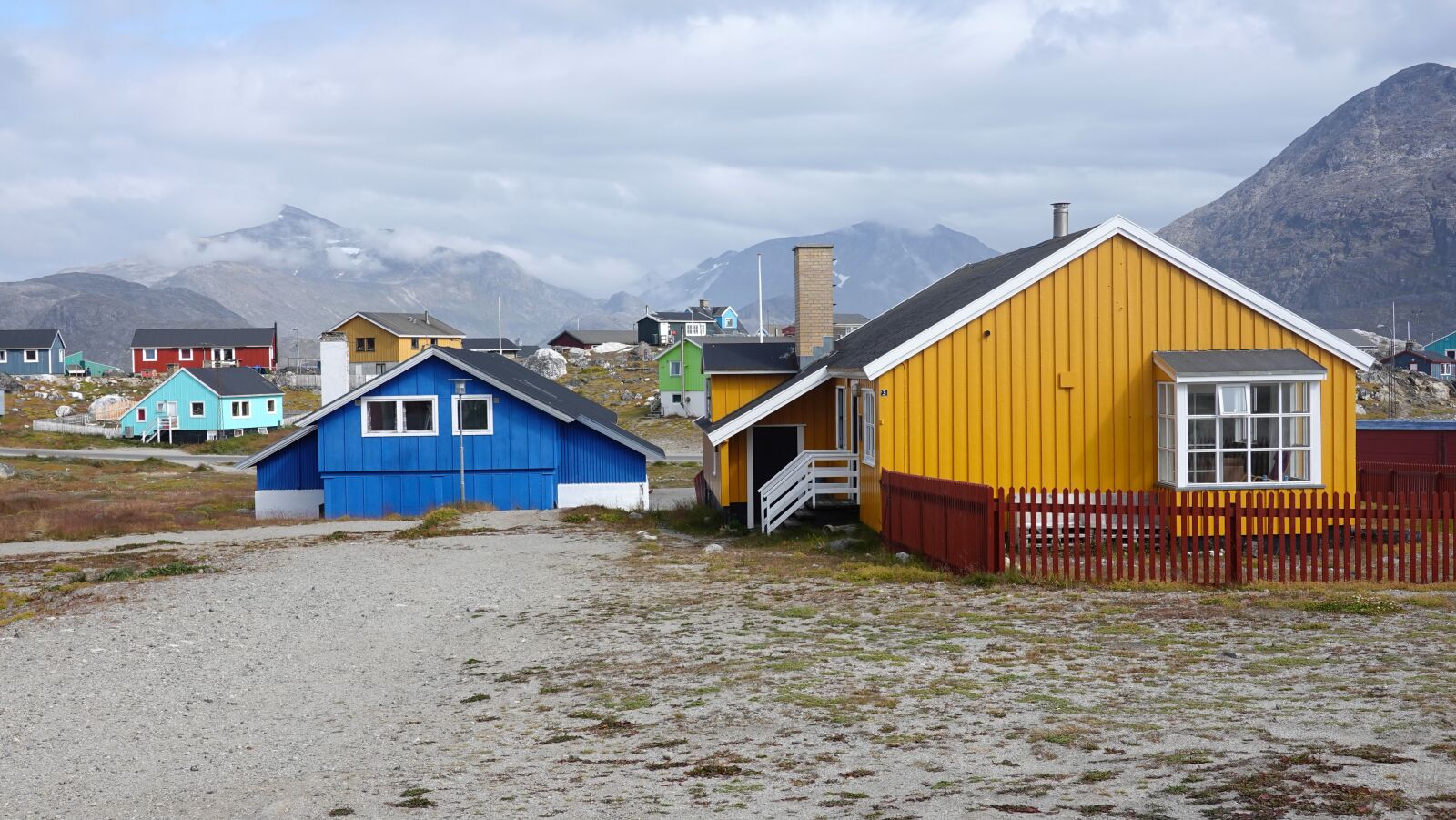 Sony Cyber-shot DSC-RX100 VI sample photo. Nanortalik, greenland, village photography