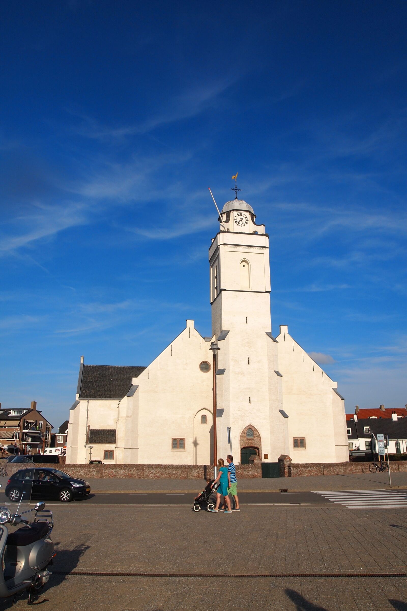 Olympus PEN E-PL1 sample photo. Church, white church, reformed photography
