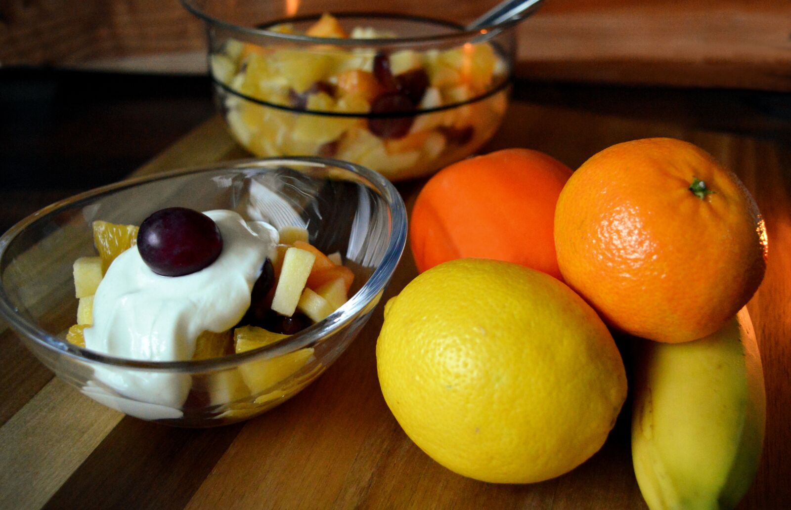 Nikon D3200 sample photo. Fruit, fruit salad, healthy photography