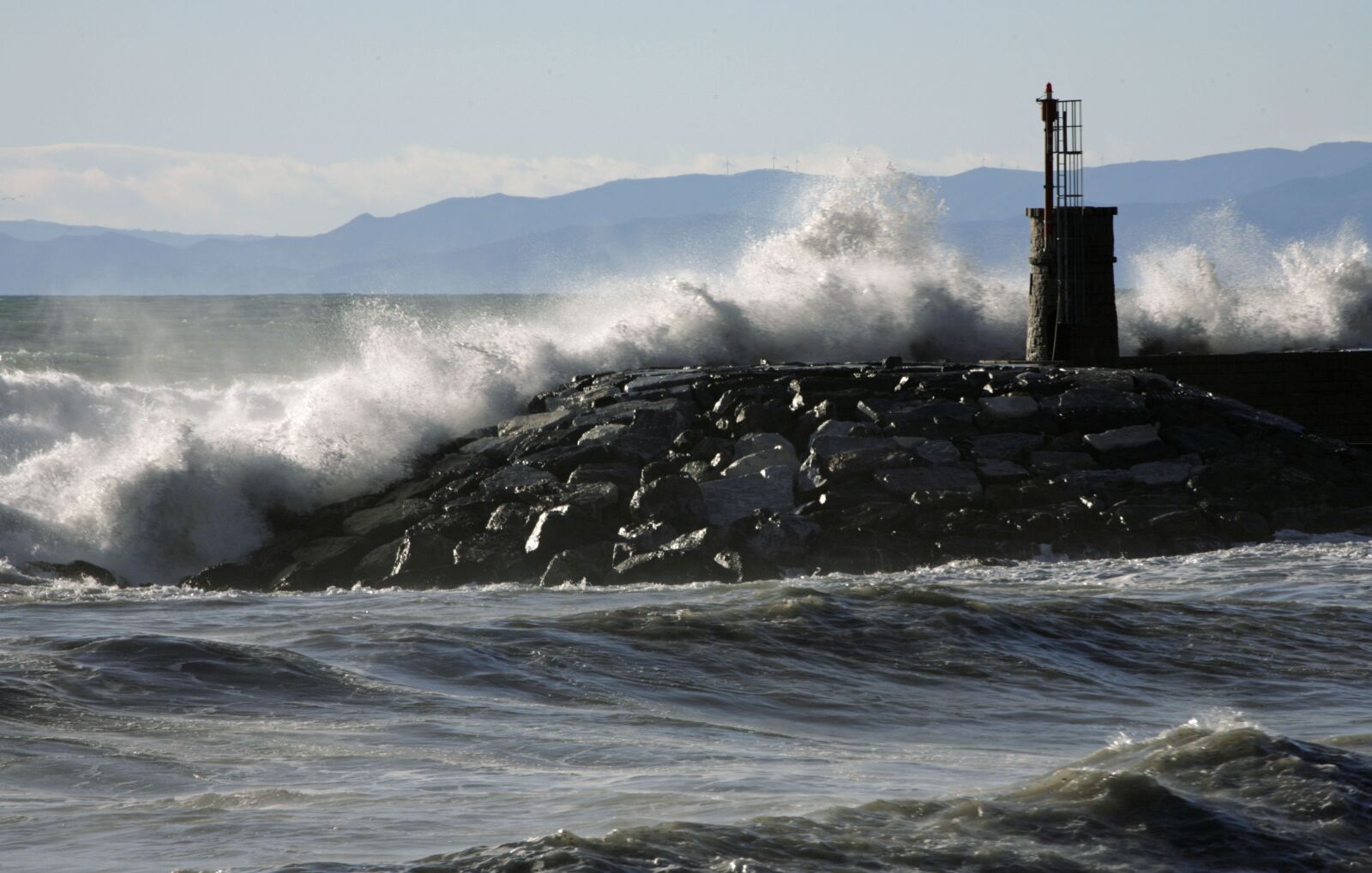 Canon EOS 5D sample photo. Recco, liguria, sea photography