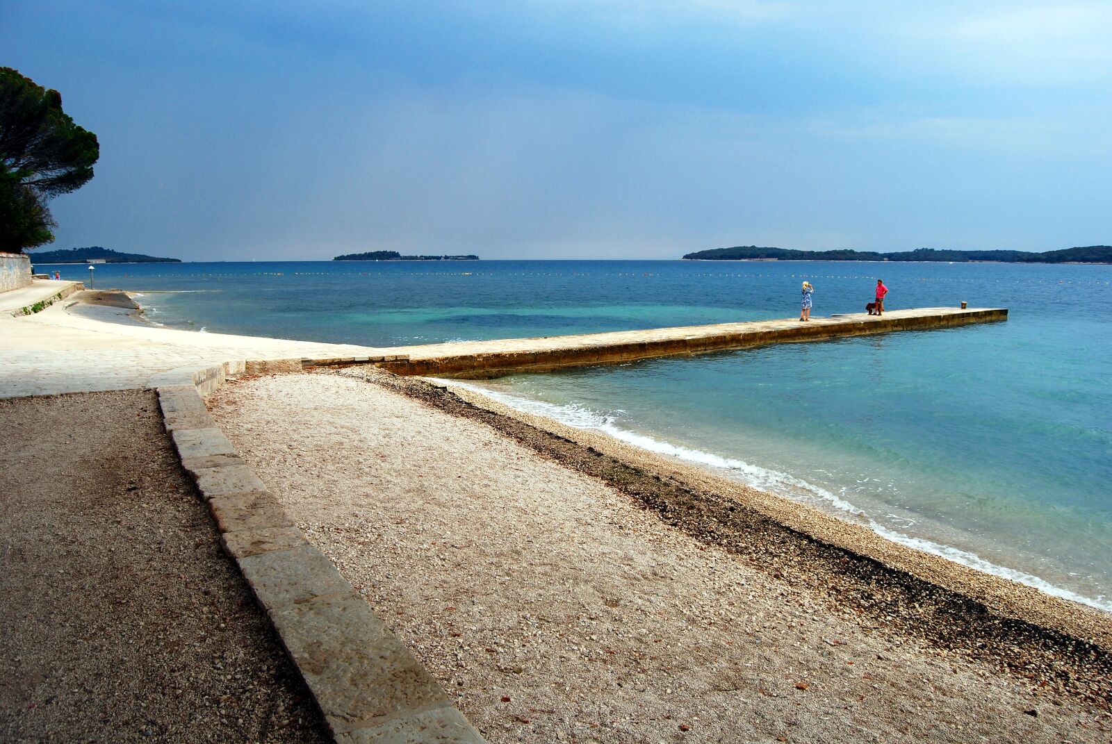Nikon D40X sample photo. Beach, fazana, sea photography