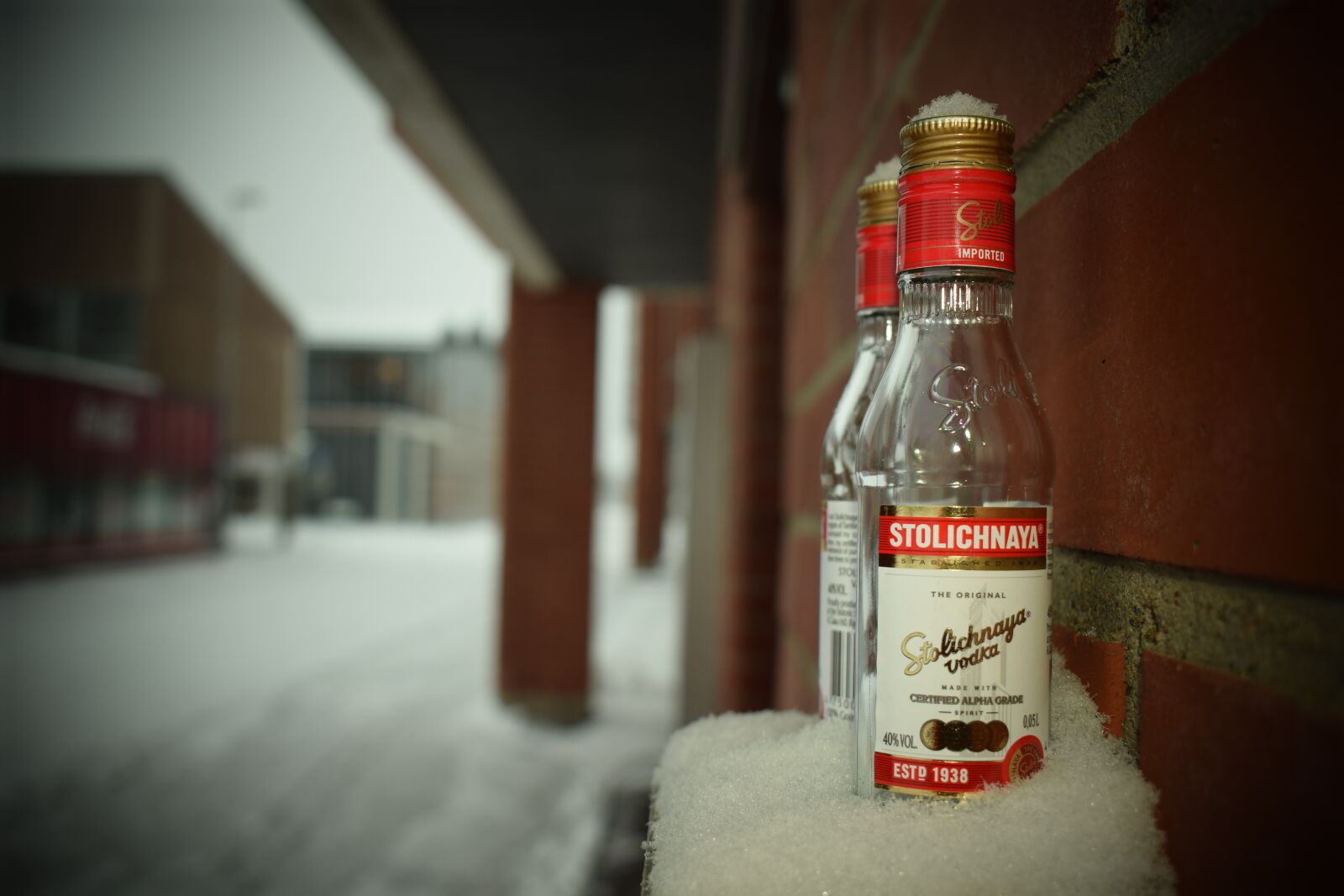 Nikon D3300 sample photo. A bottle of, vodka photography