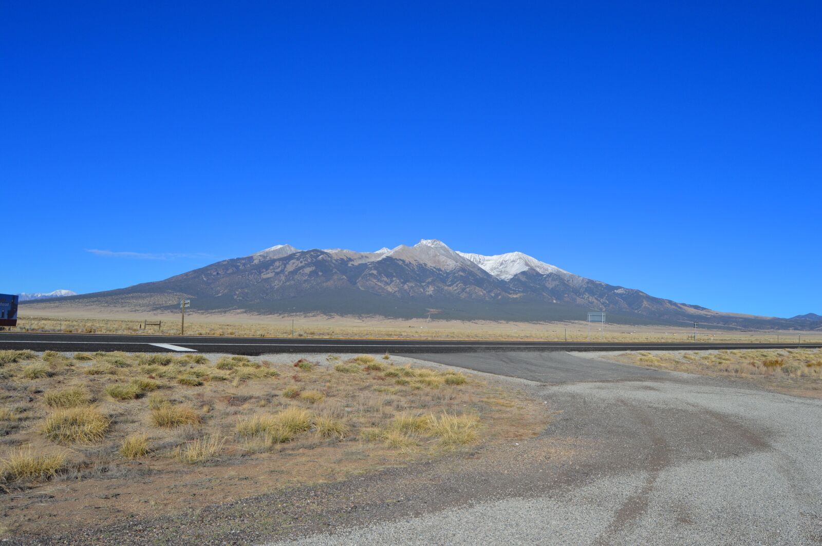 Nikon D3200 sample photo. Blue sky, blanca peak photography