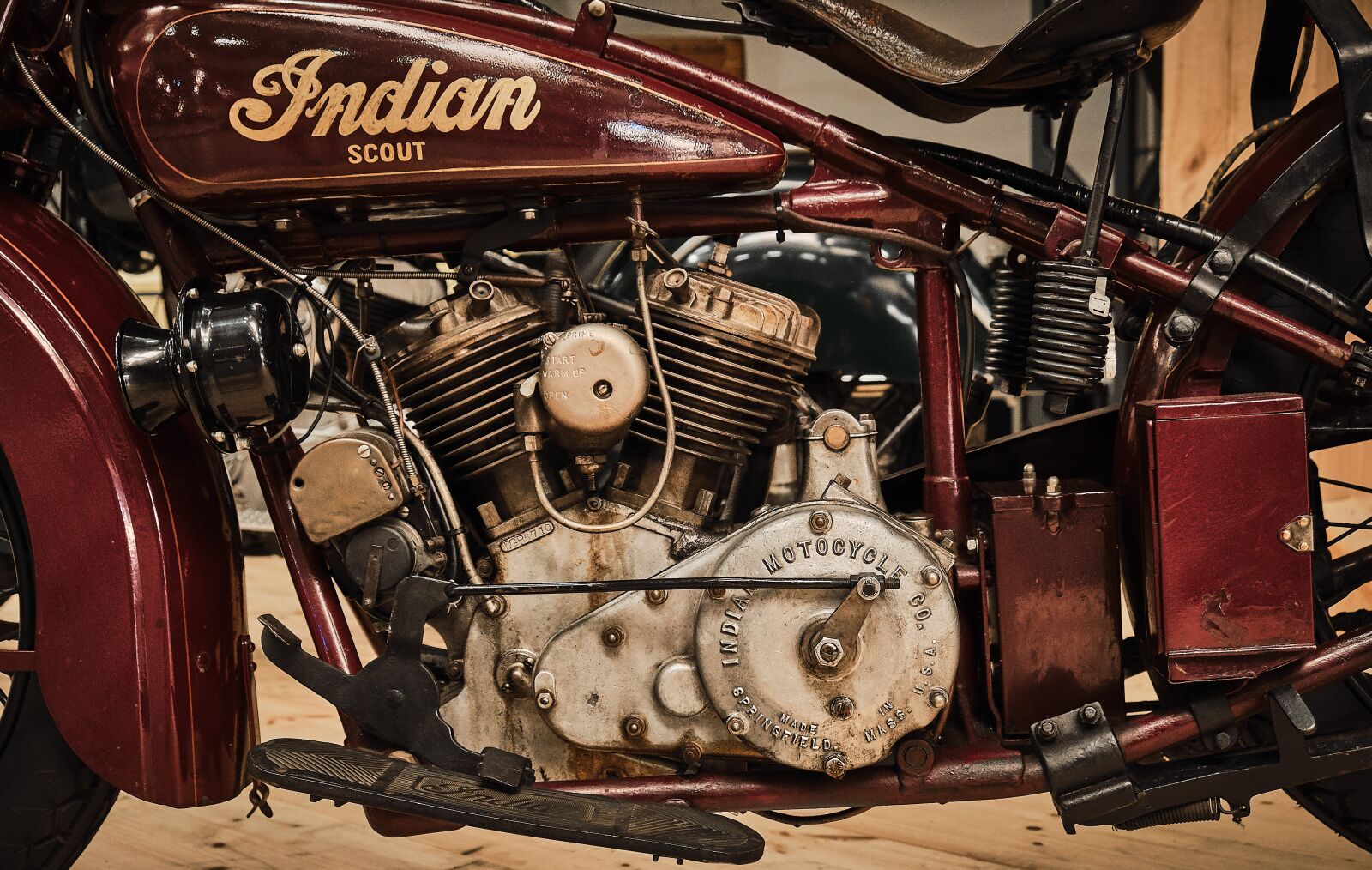 Fujifilm XF 18-55mm F2.8-4 R LM OIS sample photo. Indian scout, motorcycle, motor photography
