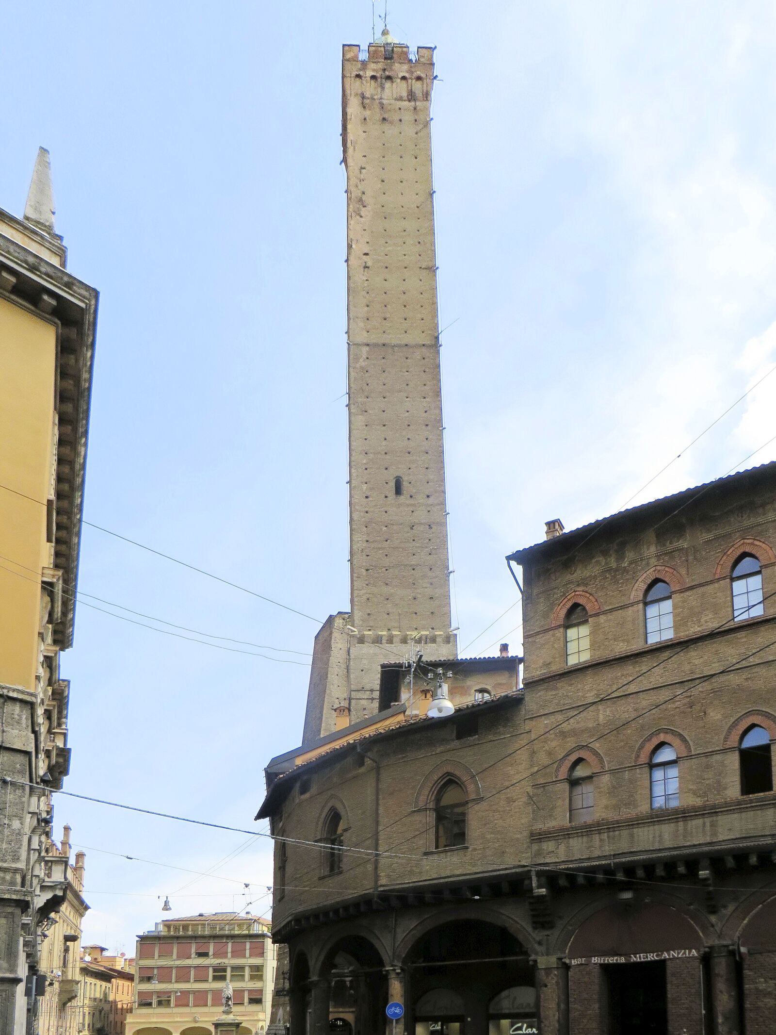 Canon PowerShot SX270 HS sample photo. Italy, bologna, tower photography