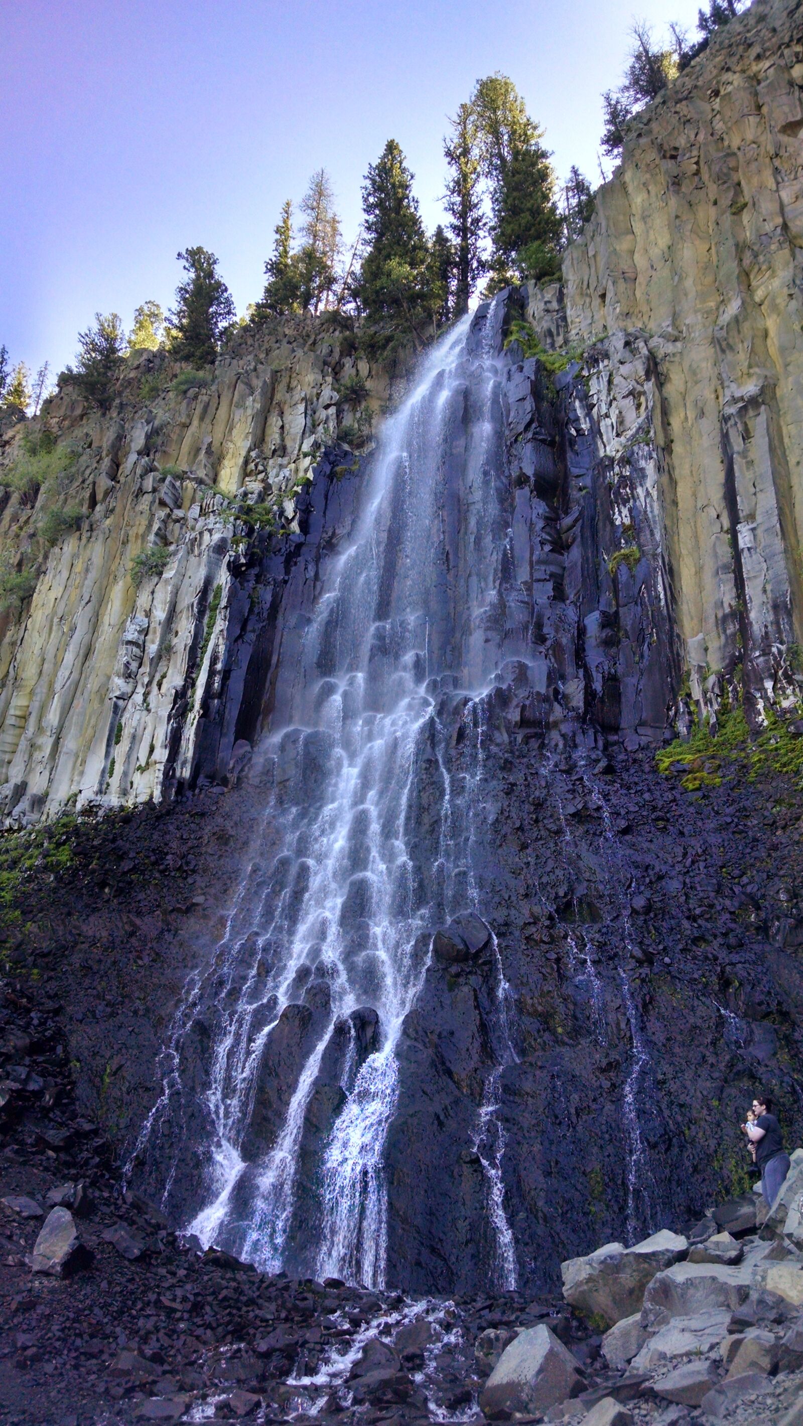 Motorola XT1080 sample photo. Waterfall, nature, water photography