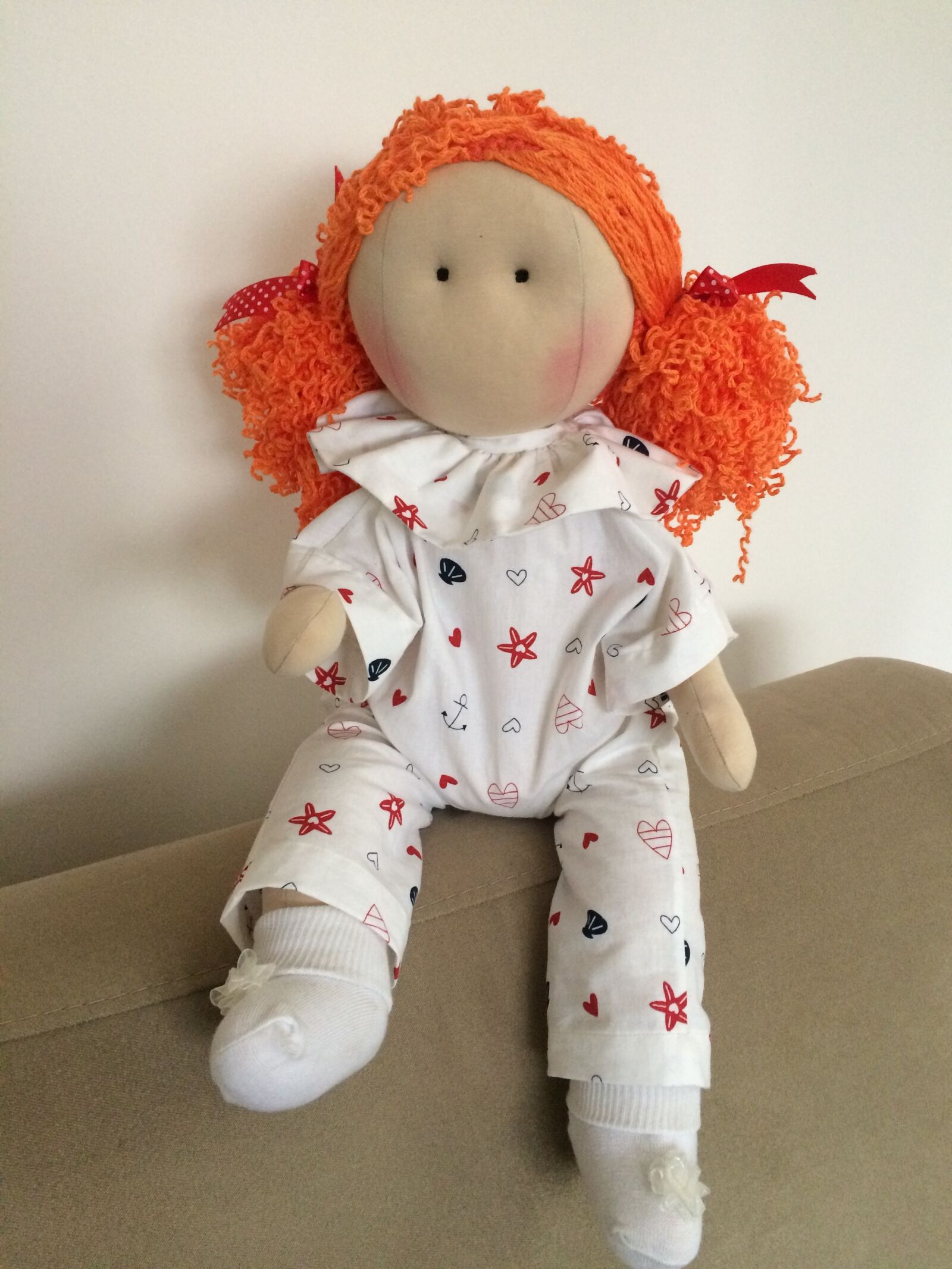 iPhone 5s back camera 4.15mm f/2.2 sample photo. Toy doll, natural, baby photography