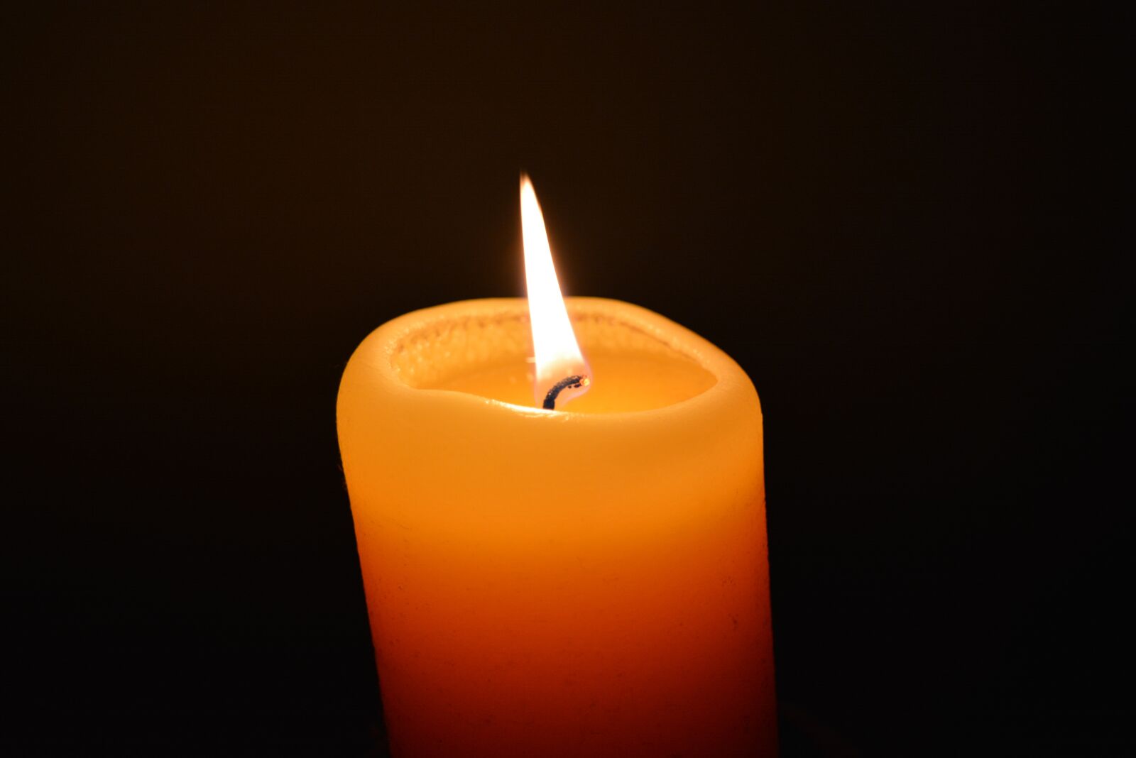Nikon D5200 sample photo. Candle, black, candlelight photography