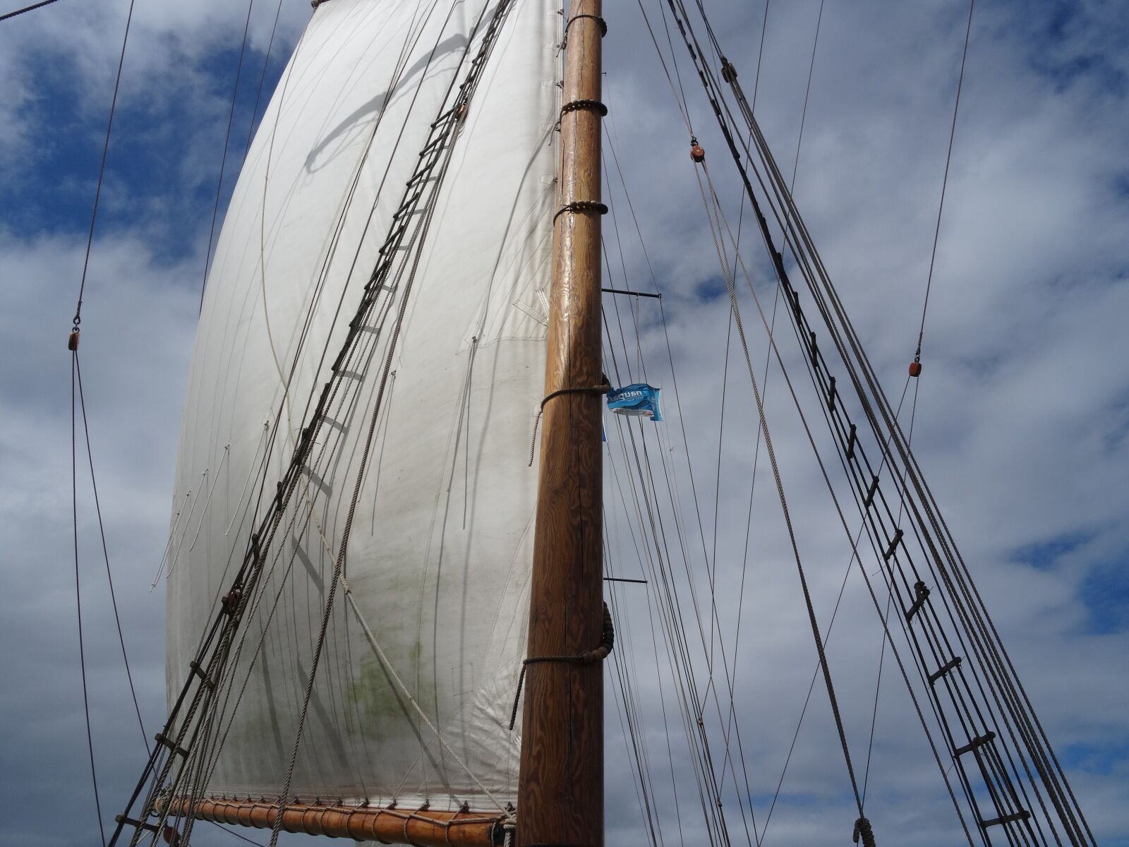 Sony DSC-HX50 sample photo. Sail, sailing vessel, mast photography