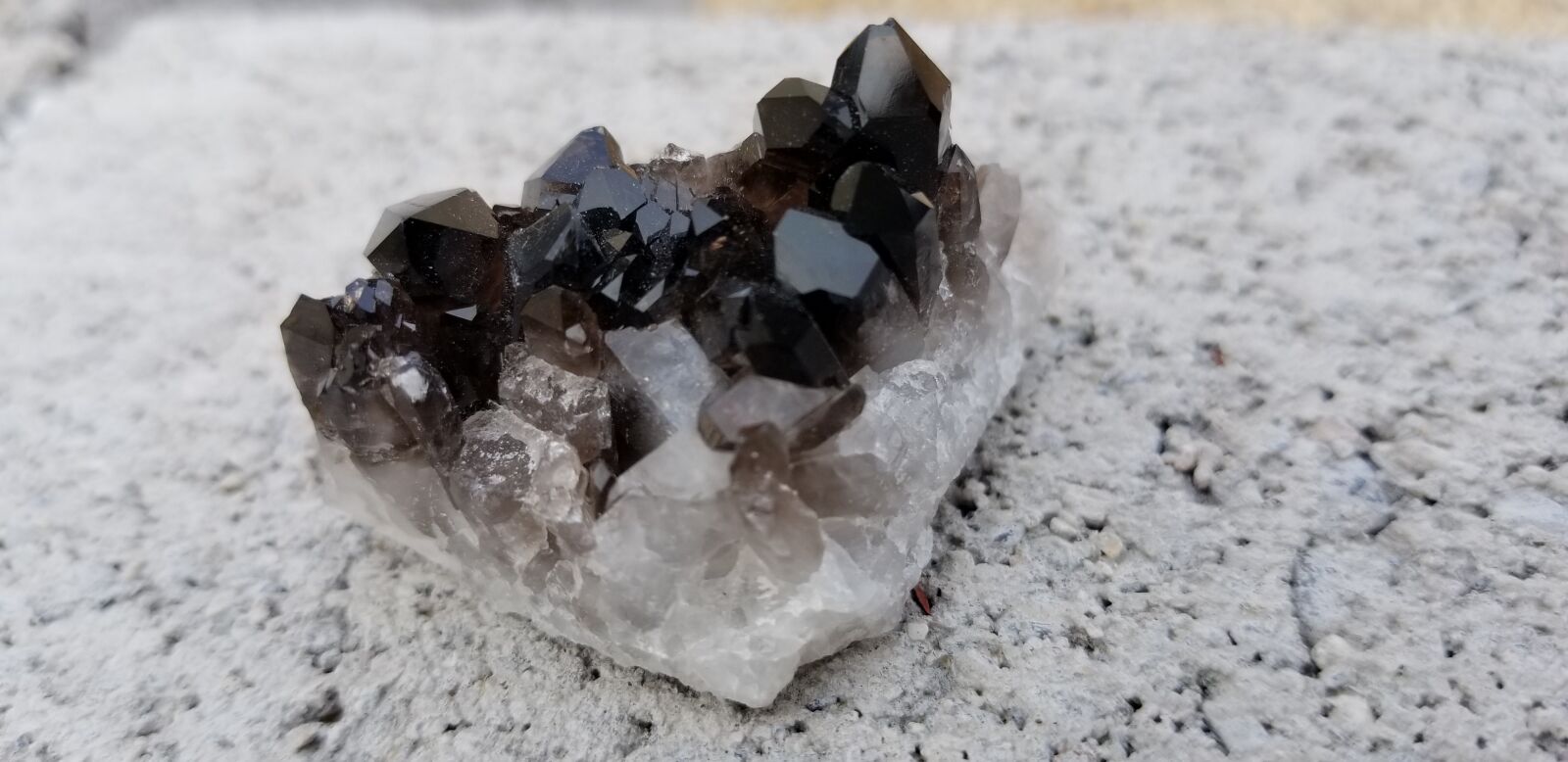 Samsung Galaxy S8 sample photo. Crystal, cluster, gem photography
