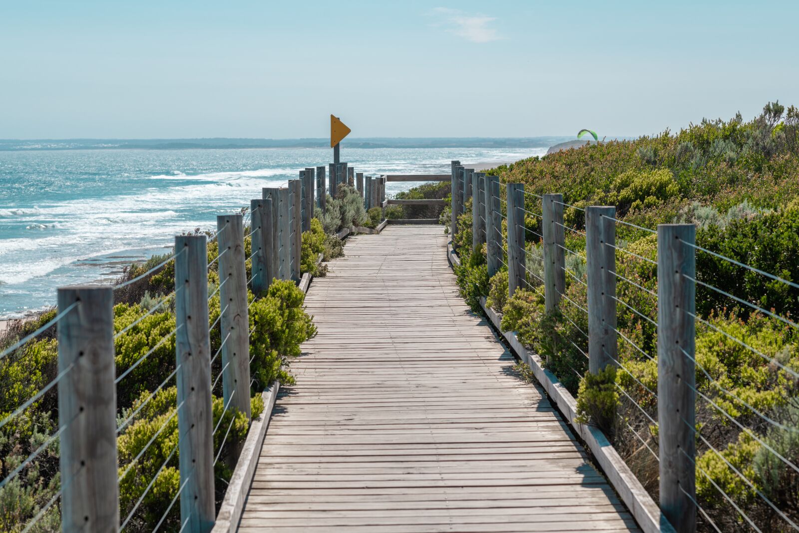 Nikon D850 sample photo. Ocean, boardwalk, sea photography