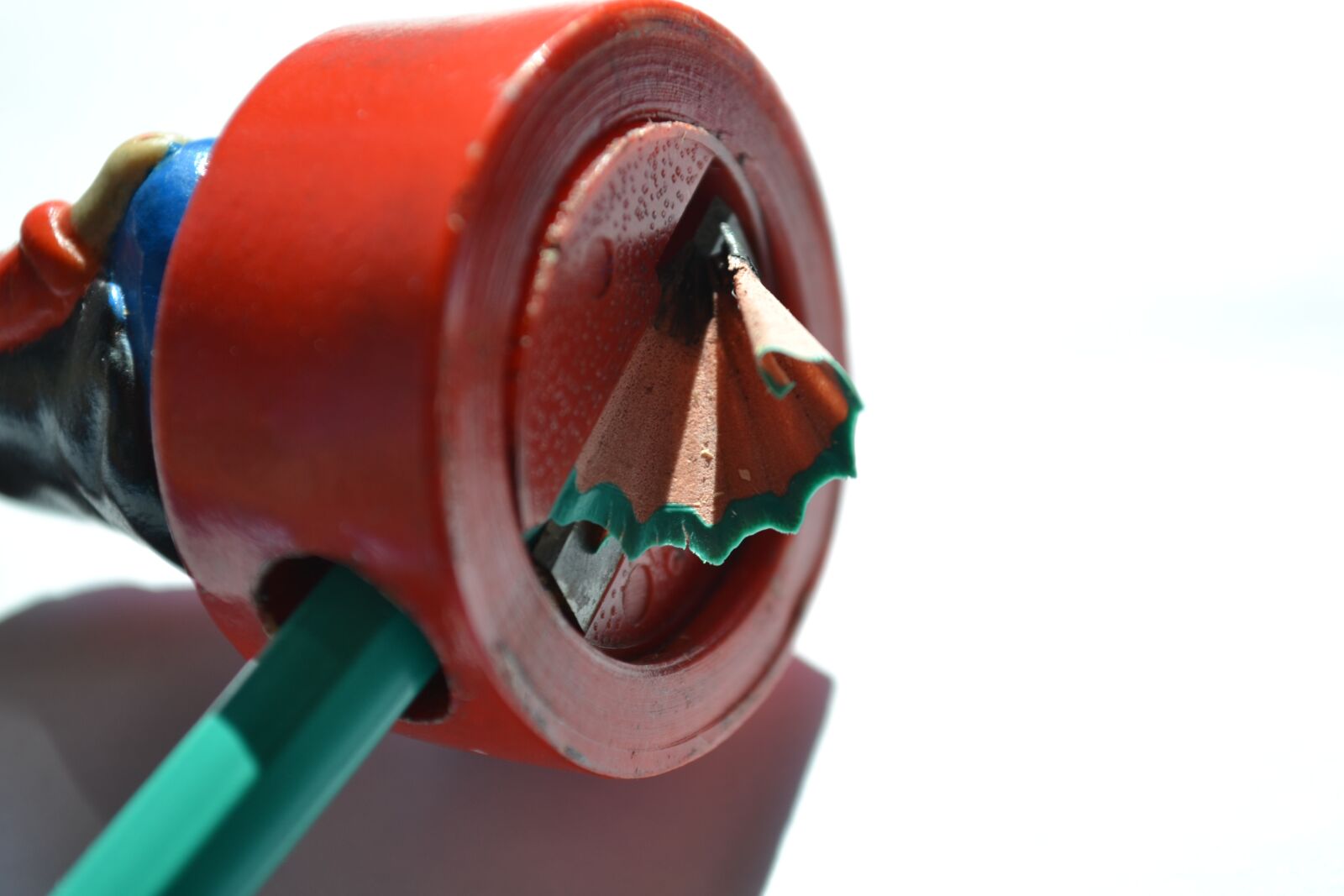 Nikon D3100 sample photo. Pencil sharpener, pencil, school photography