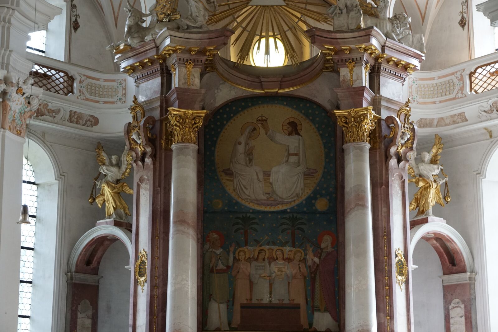 Sony ILCA-77M2 sample photo. Beuron, monastery, architecture photography