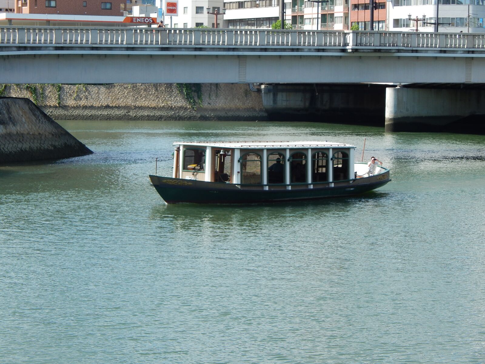 Nikon Coolpix L830 sample photo. Hiroshima, river, boat photography