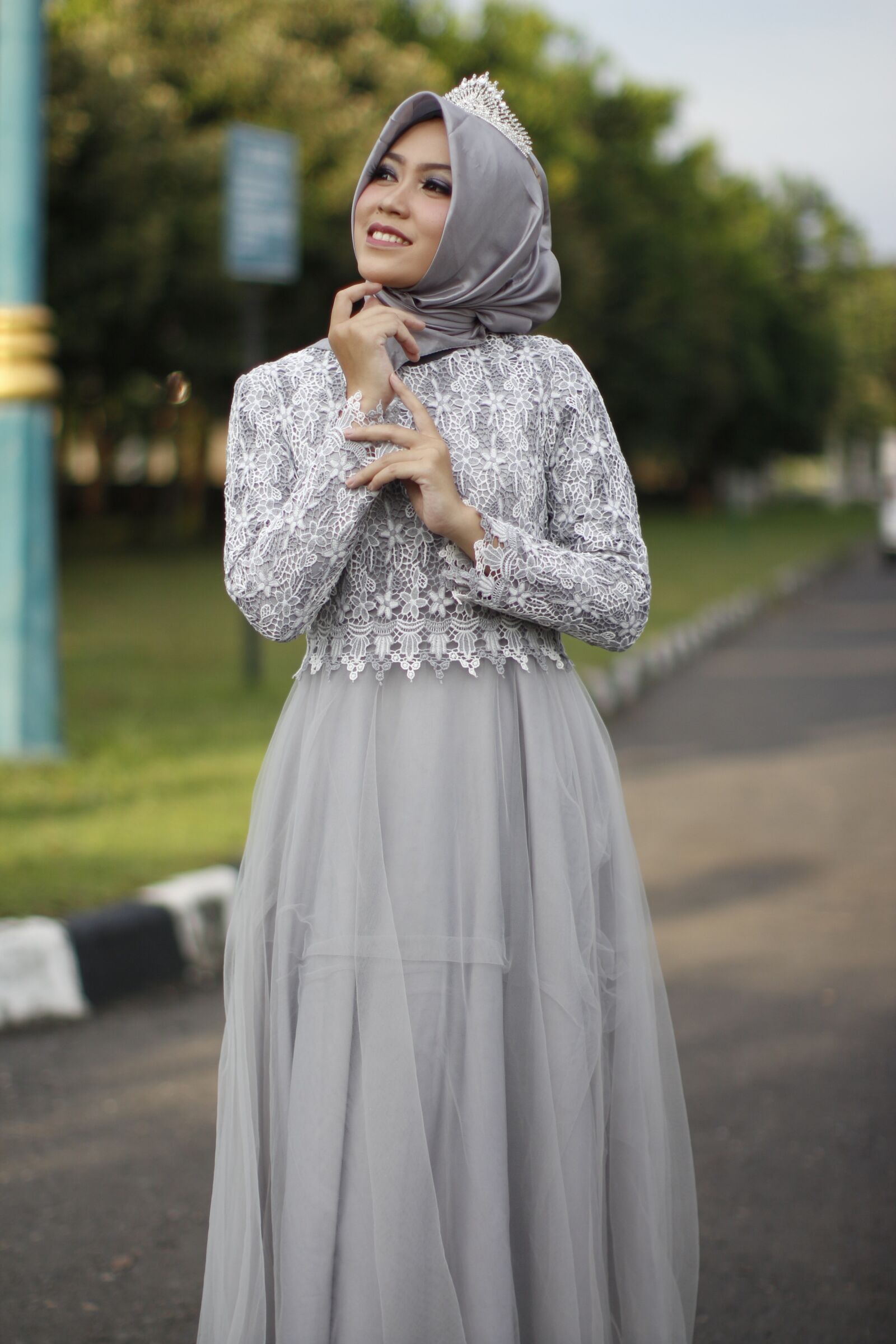 Canon EF 50mm F1.2L USM sample photo. Model, hijab, moslem photography