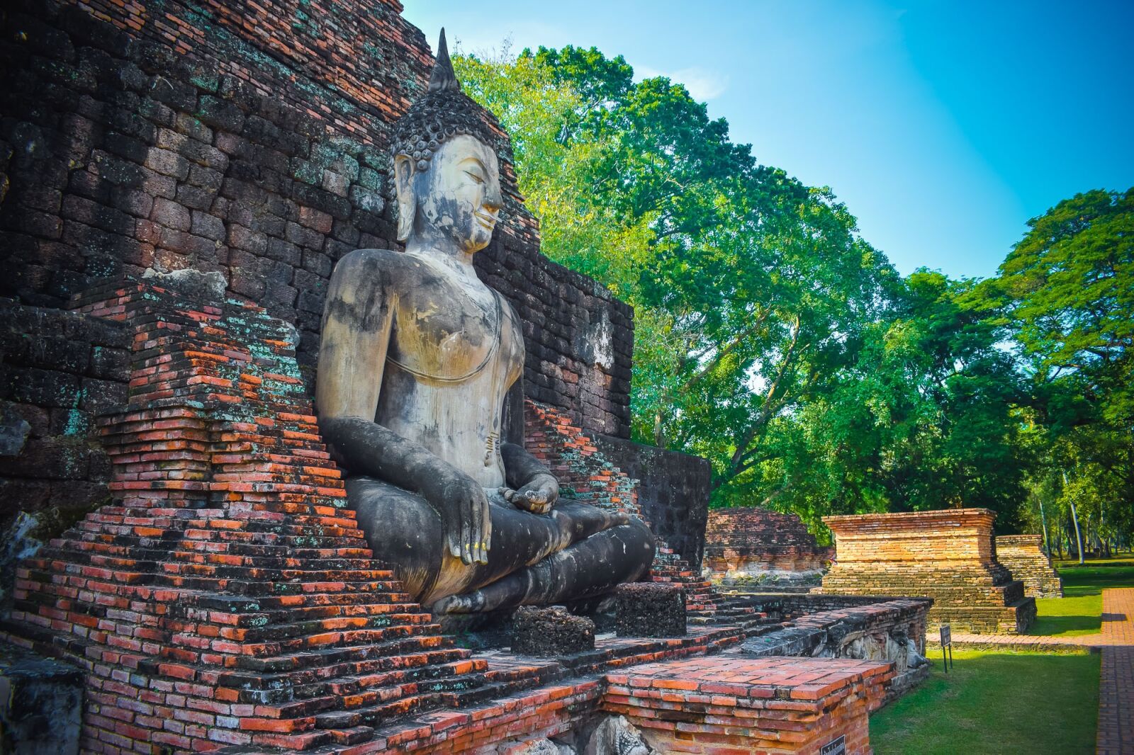 Nikon D5300 sample photo. Sukhothai historical park, city photography
