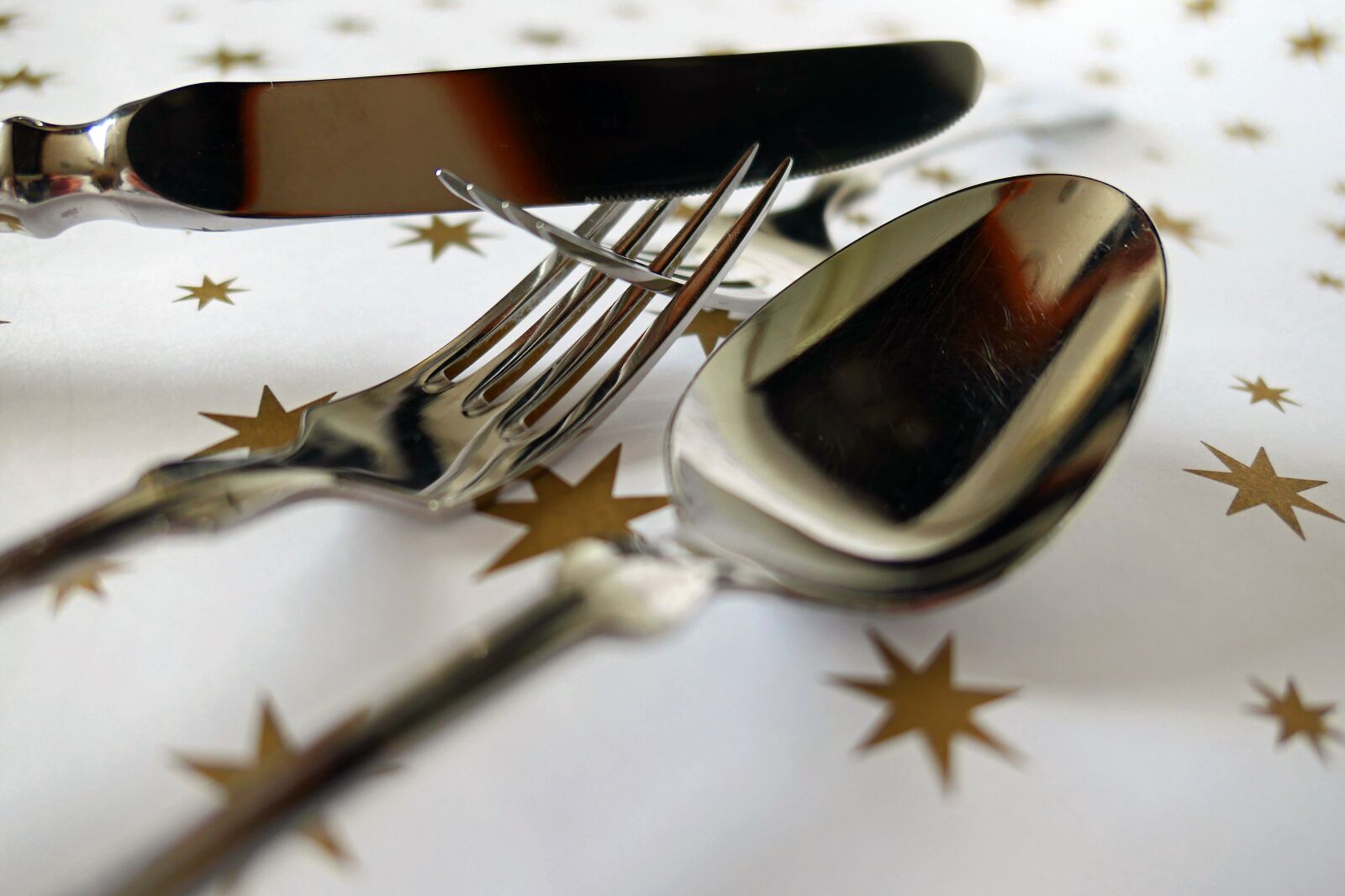 Panasonic Lumix DMC-LX10 (Lumix DMC-LX15) sample photo. Fork, cutlery, knife photography