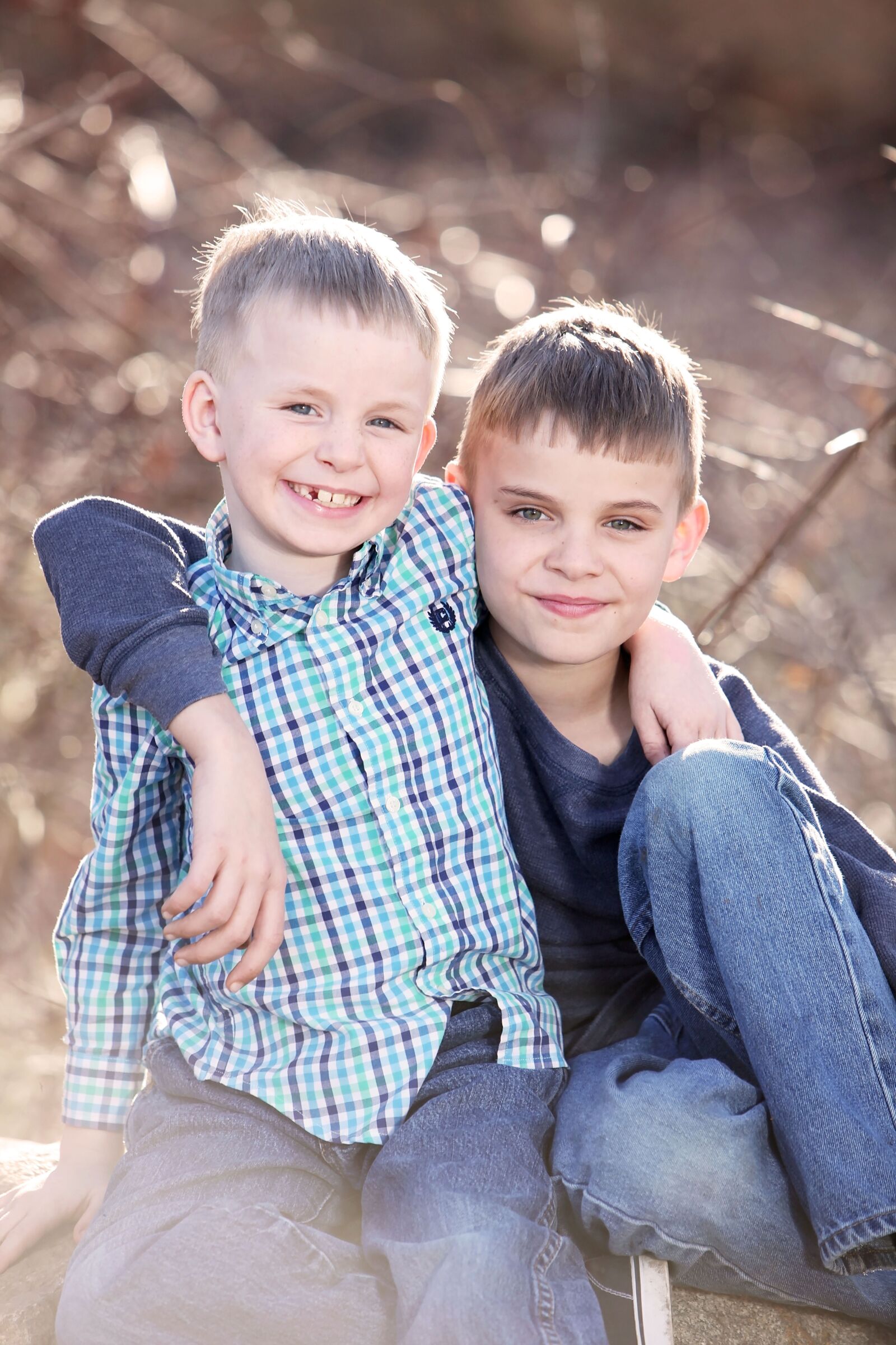 Canon EOS 5D Mark II sample photo. Brothers, portrait, family photography