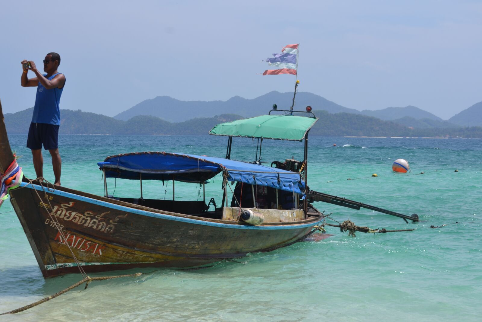 Nikon D3100 sample photo. Thailand, phuket, boat photography