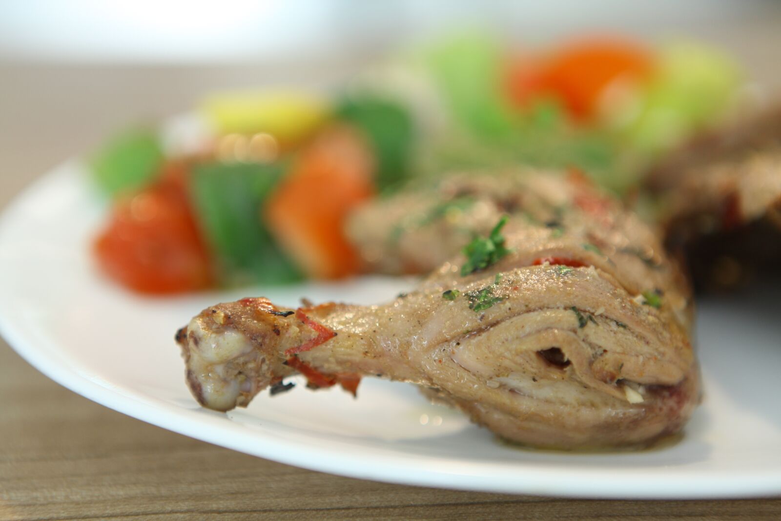 Canon EOS 5D Mark II sample photo. Chicken, barbecue, roasted photography
