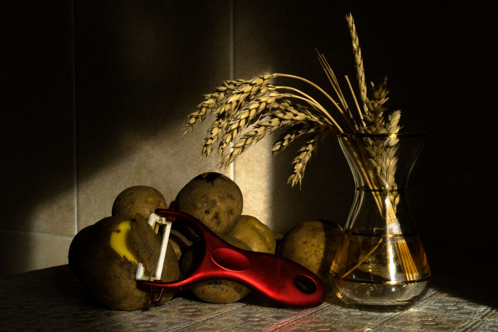 Nikon D5300 sample photo. Potatoes, food, potato photography