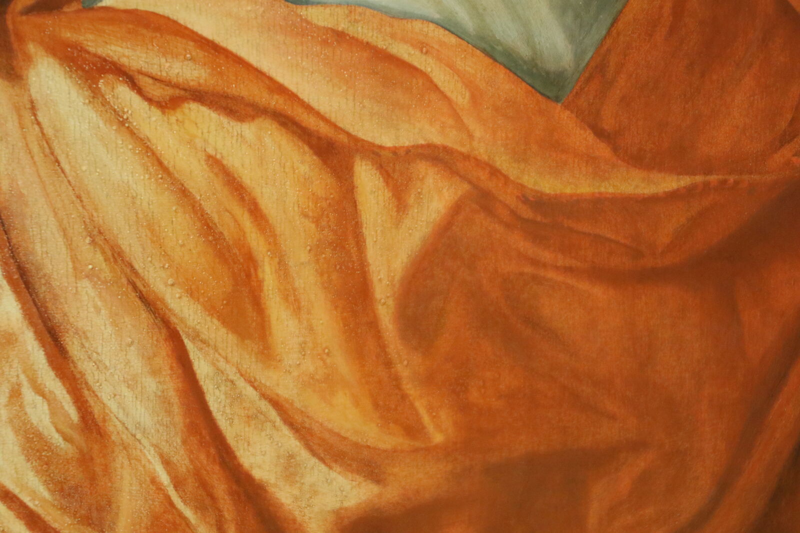 Canon EOS 7D Mark II sample photo. Background, fabric, orange, paint photography