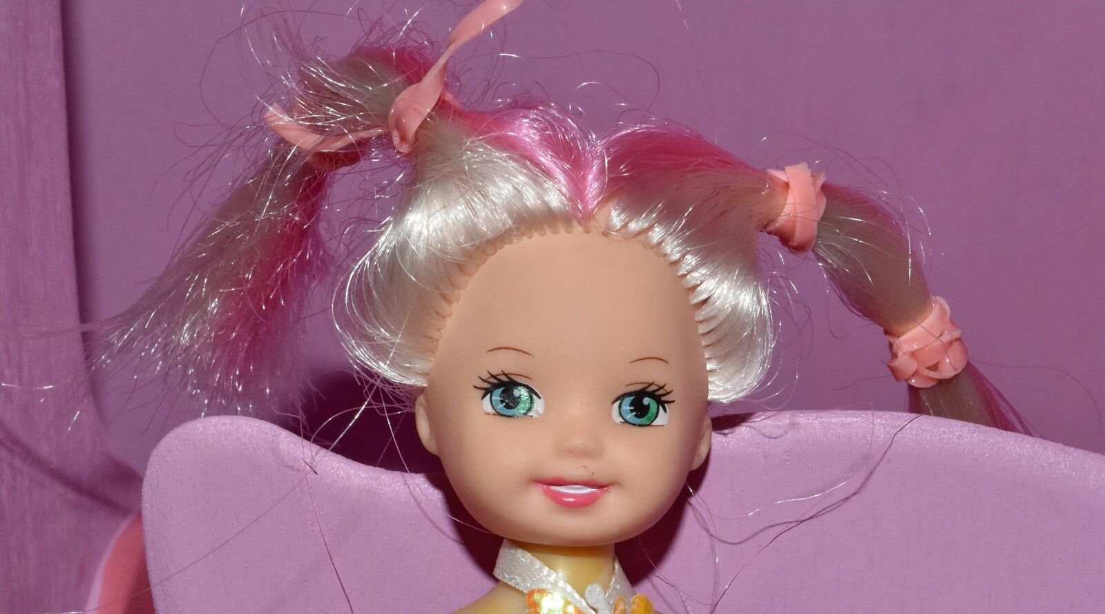 Nikon D5500 sample photo. Doll, smile, face, hair photography