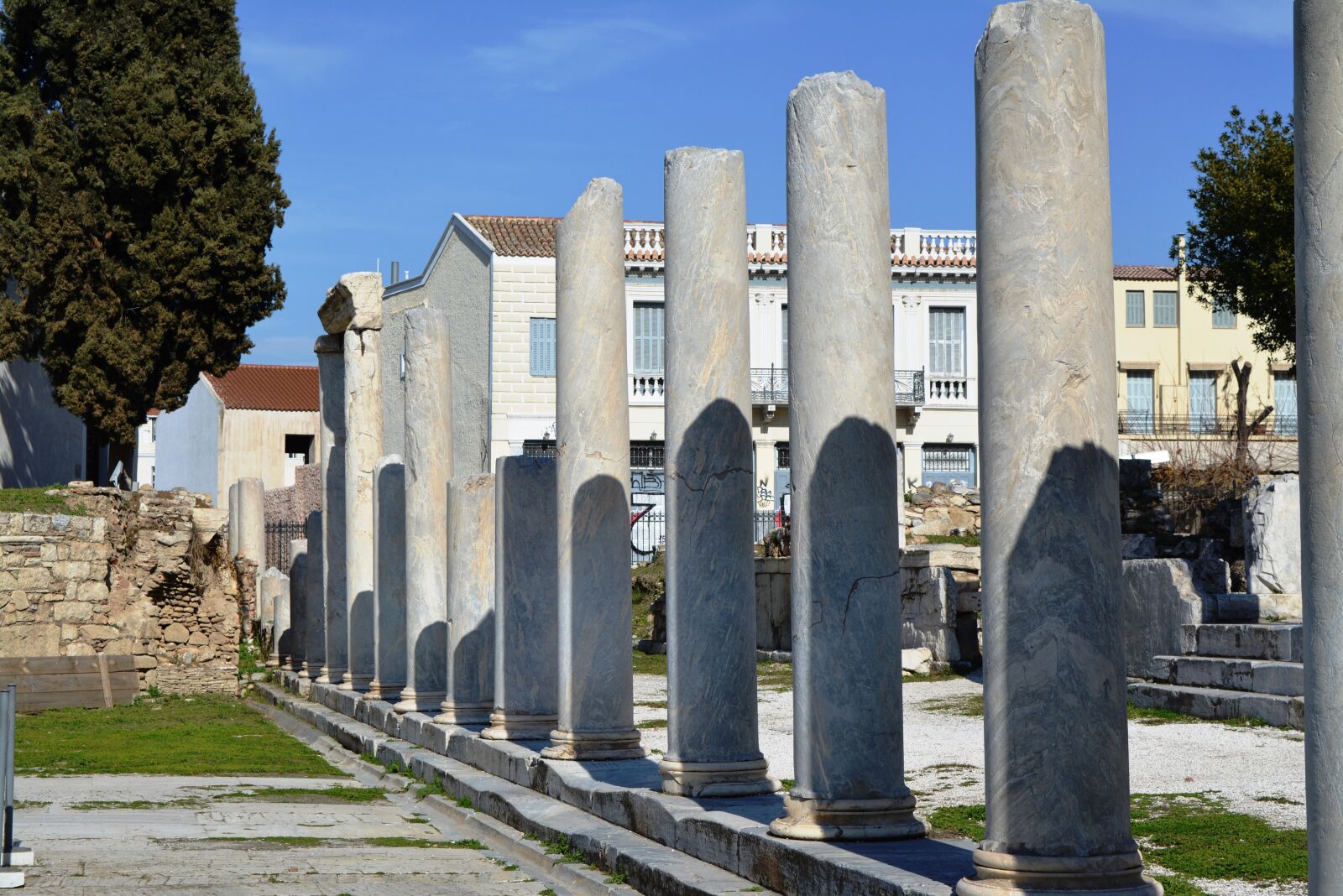 Nikon D5200 sample photo. Grace, athens, columns photography