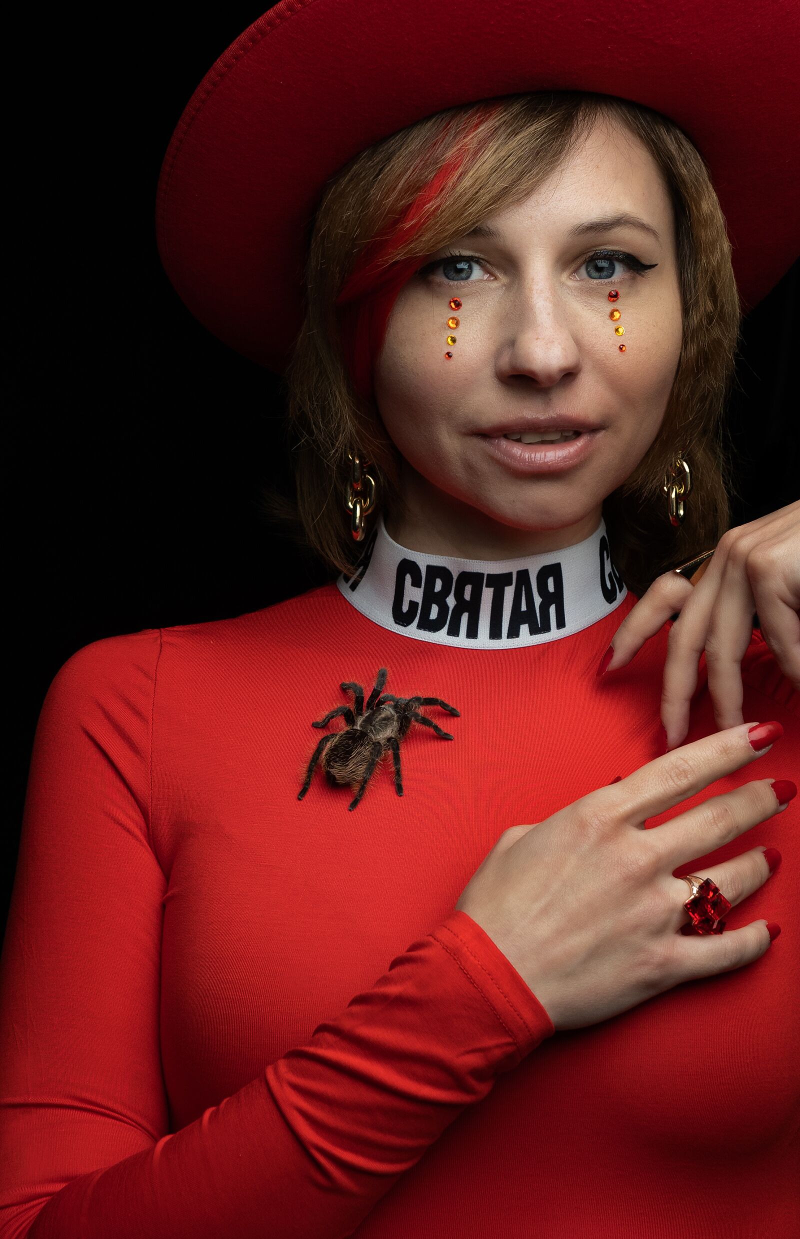 Olympus OM-D E-M1 Mark III sample photo. Krupnyj plan, spider, tarantula photography